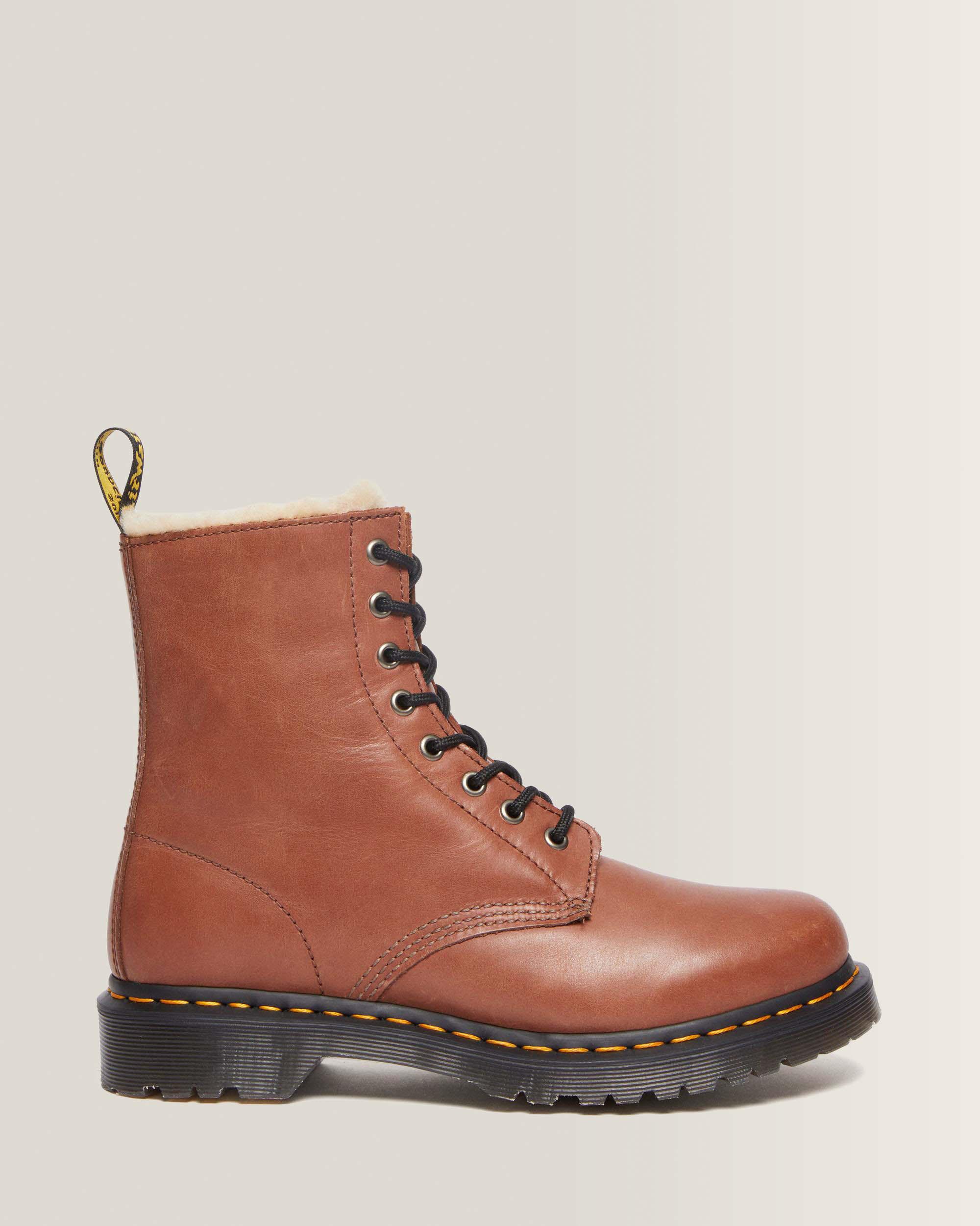 Botas 1460 Serena de piel con forro sintético