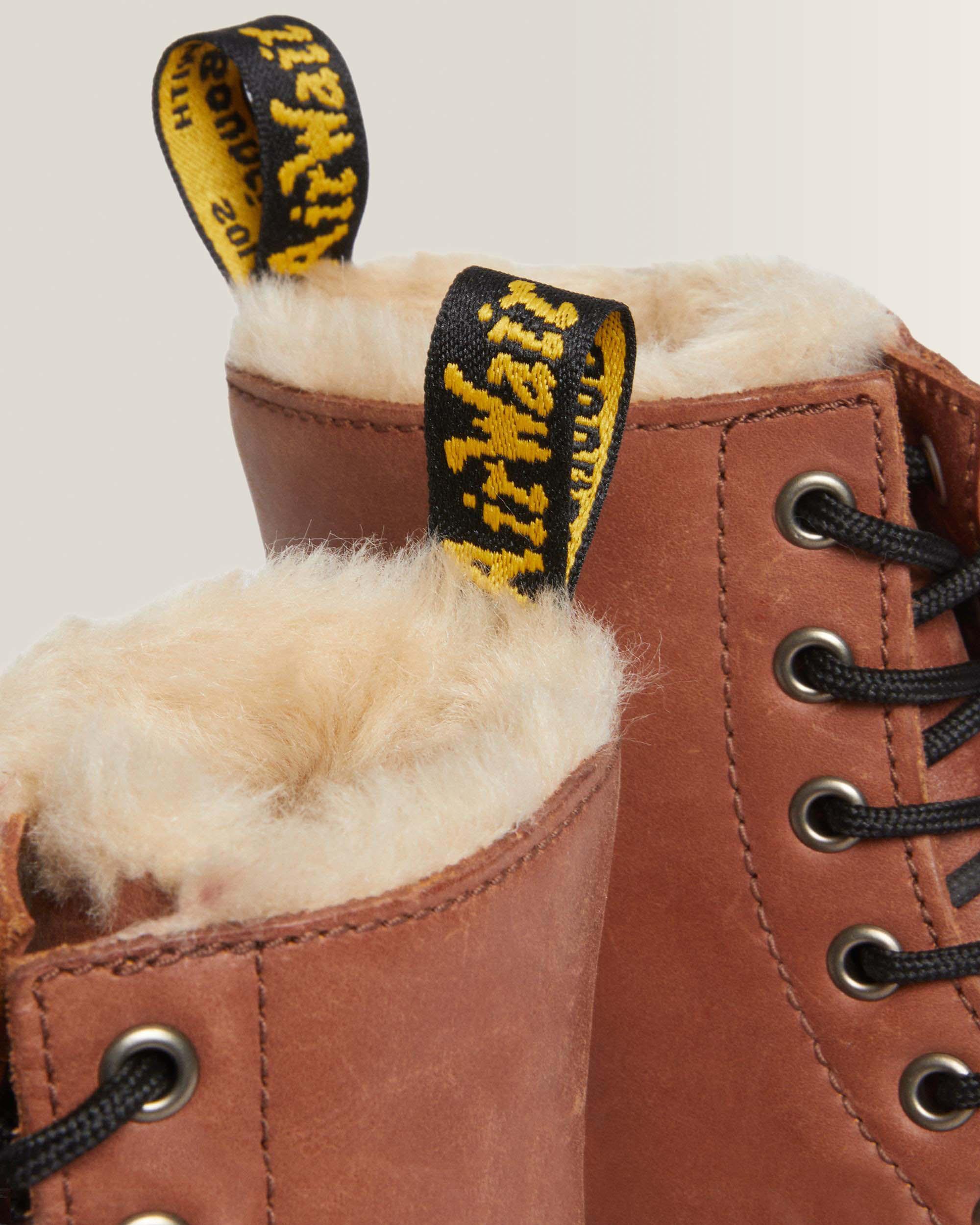Botas 1460 Serena de piel con forro sintético