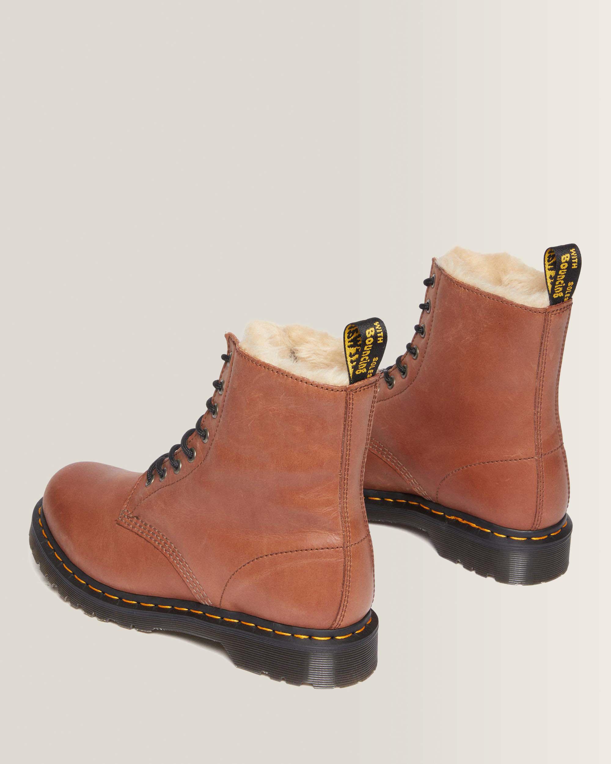 Botas 1460 Serena de piel con forro sintético