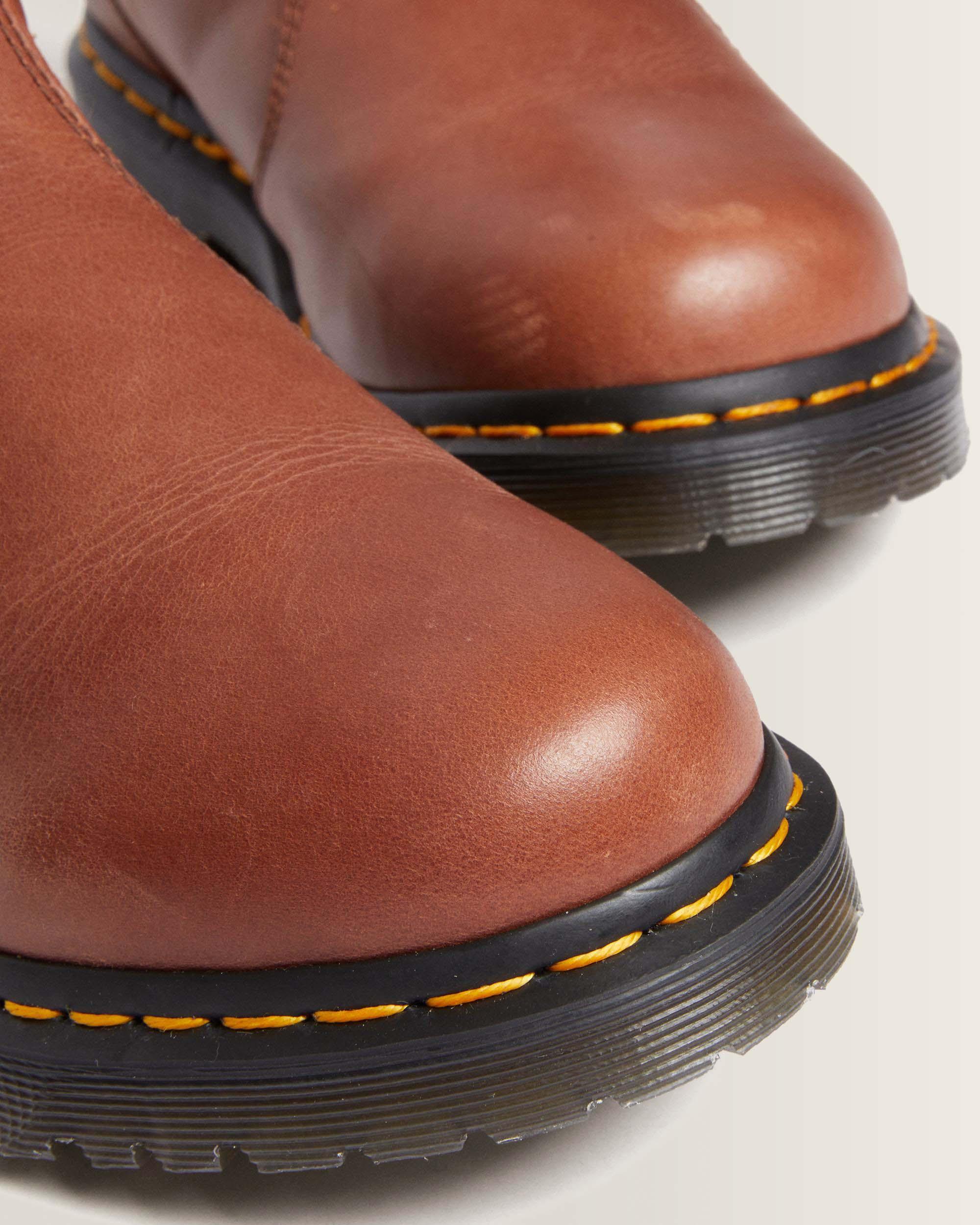 2976 Leonore Imitatiebont Gevoerde Chelsea Boots