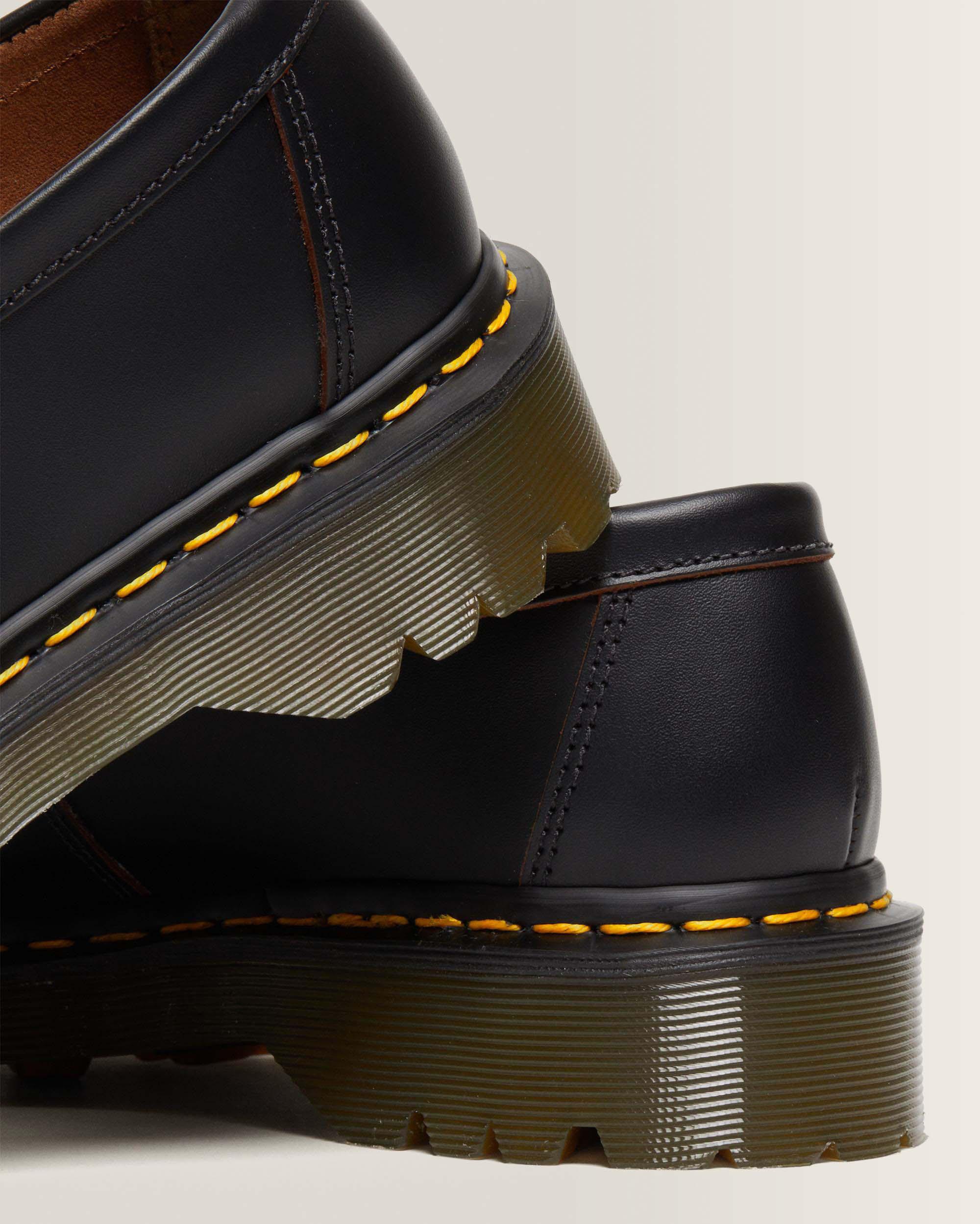 Penton Bex Yellow Stitch Quilon Leather -loaferit
