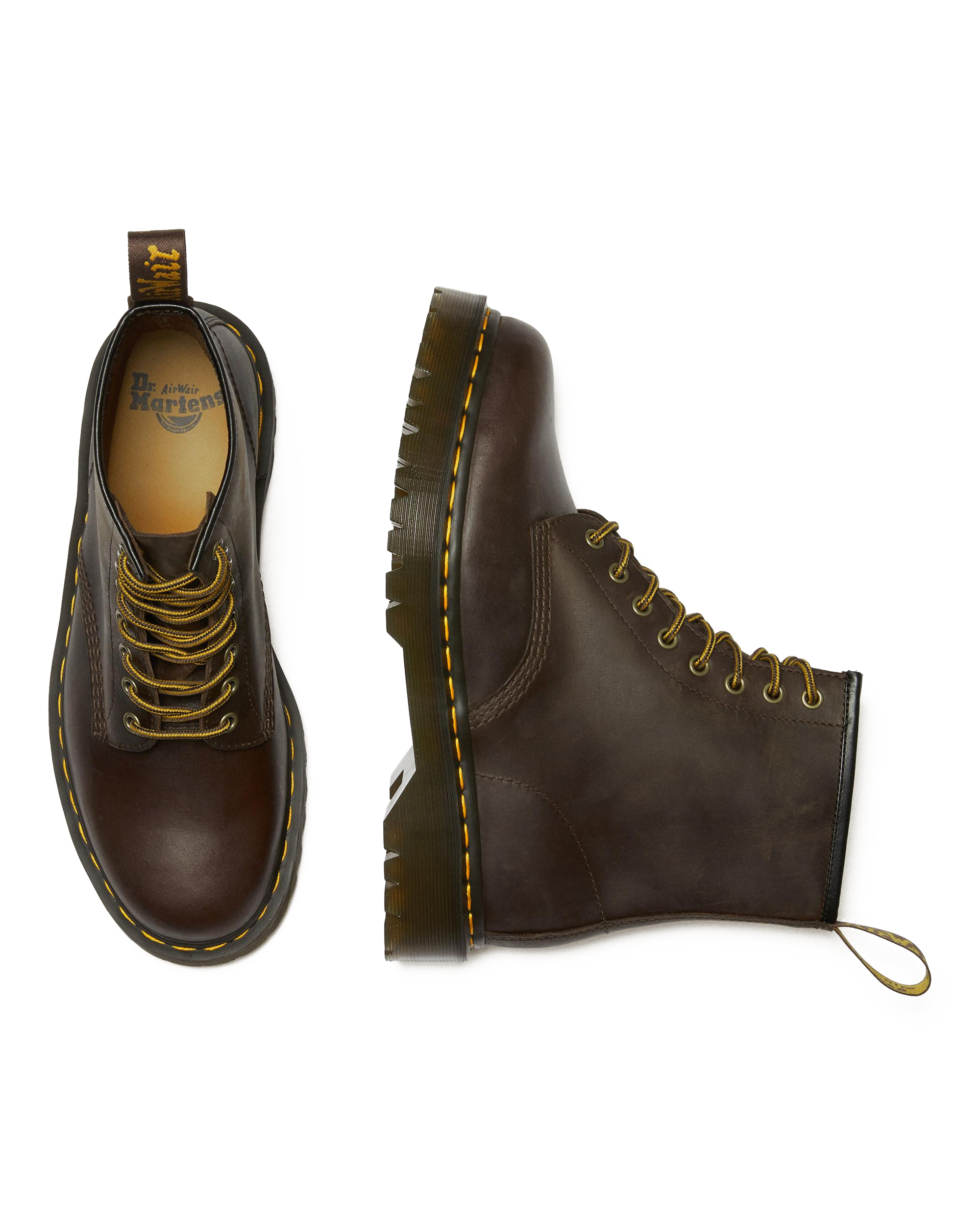 1460 Bex Crazy Horse Leather Lace Up Boots