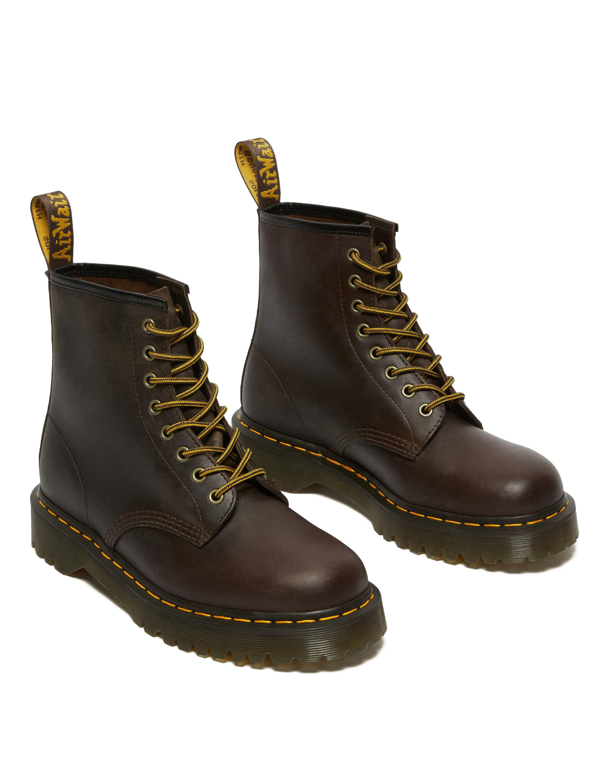 1460 Bex Crazy Horse Leather Lace Up Boots
