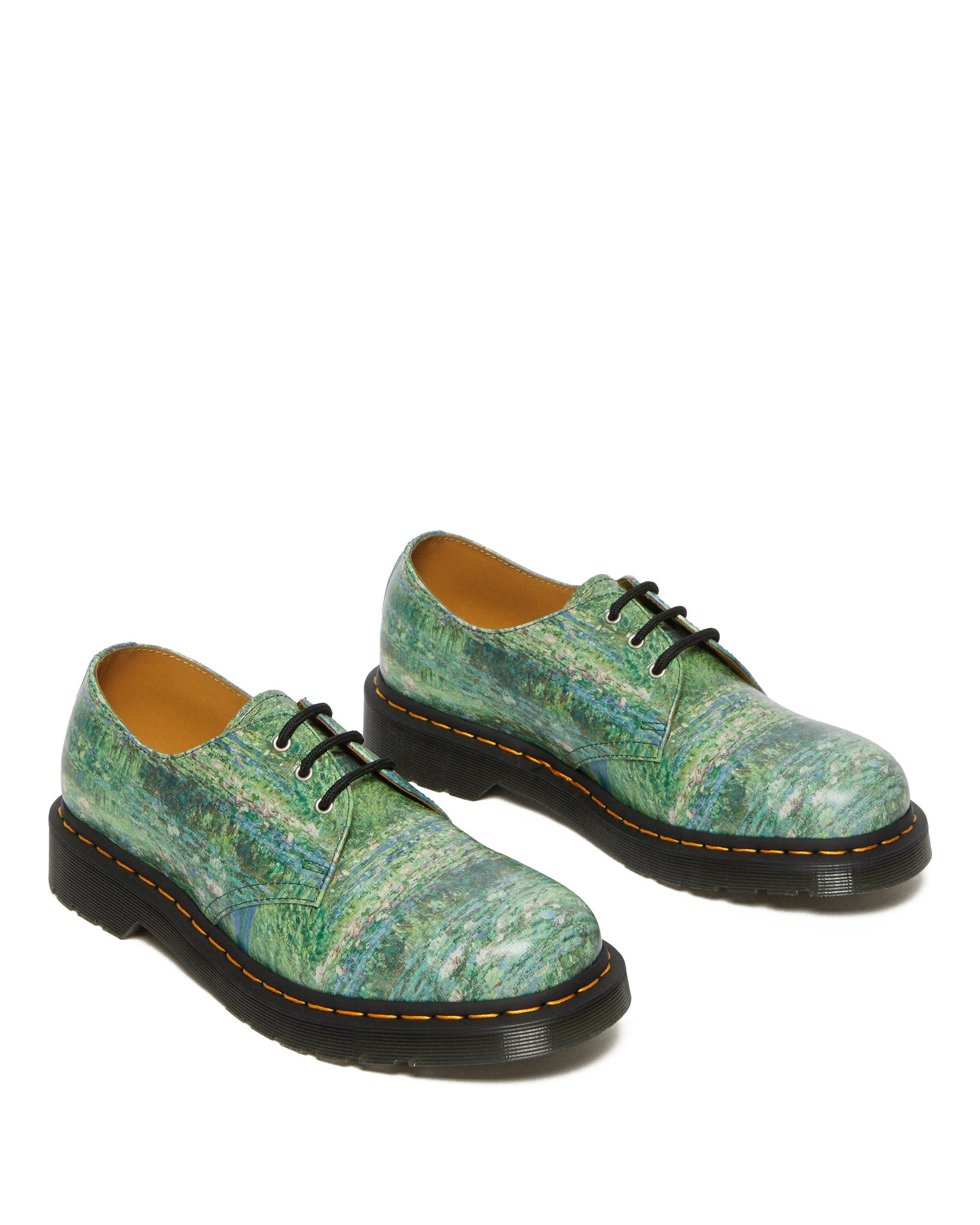 The National Gallery 1461 Lily Pond Shoes in Green | Dr. Martens™