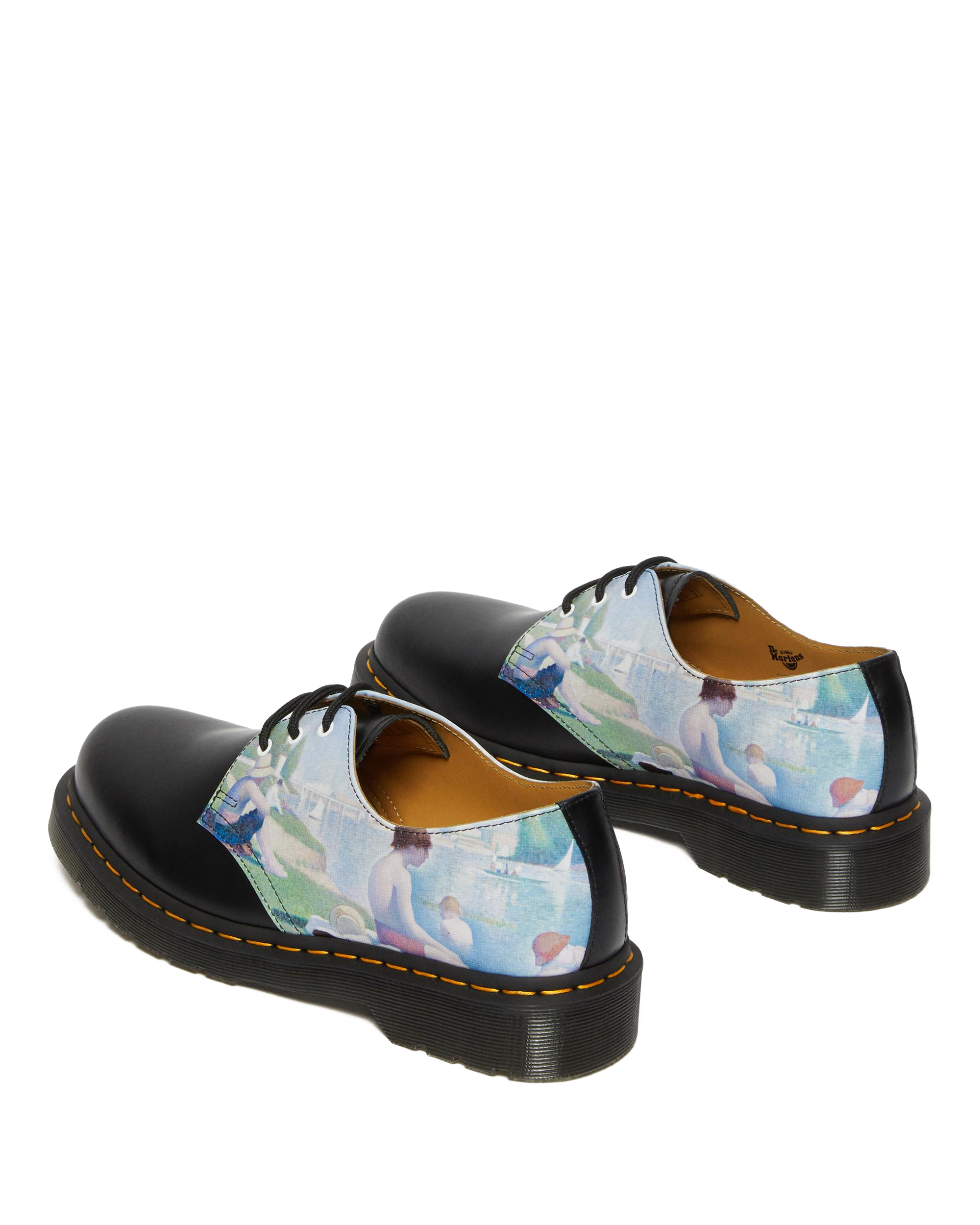 The National Gallery 1461 Bathers Shoes in Black | Dr. Martens™