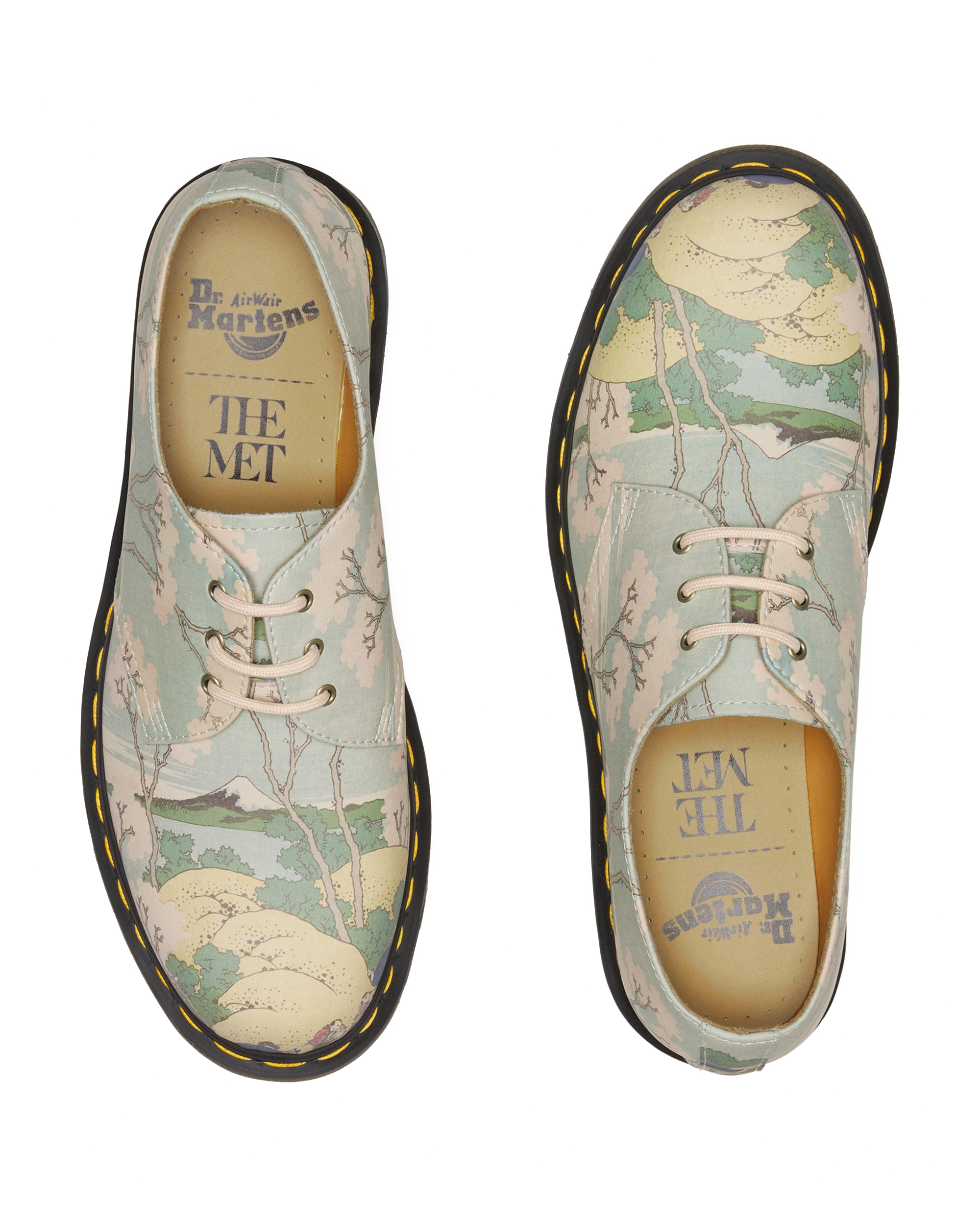 1461 The Met Leather Oxford Shoes in MULTI | Dr. Martens™