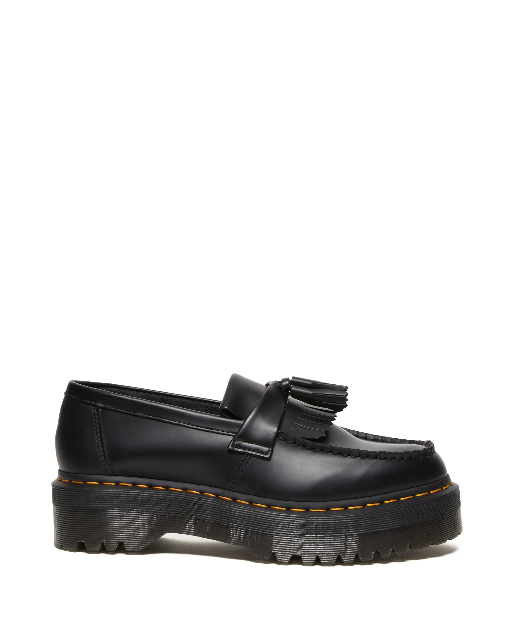 Adrian Quad Leder Plateau Tassle Loafer