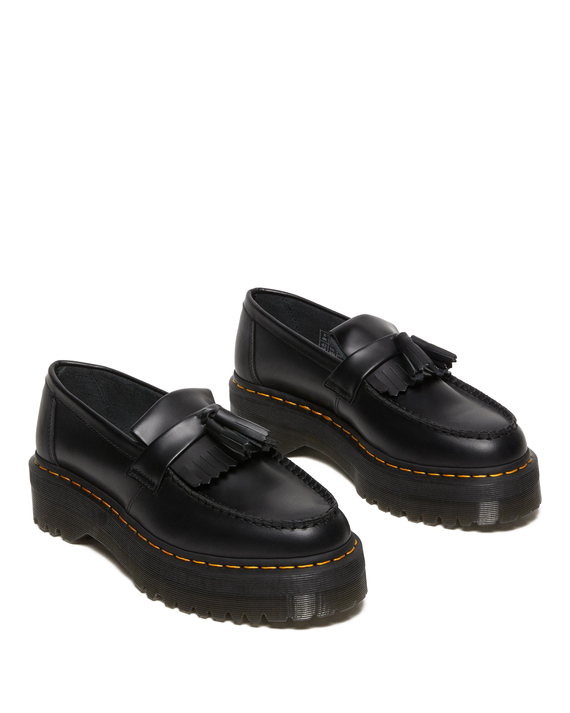 Adrian Quad Leder Plateau Tassle Loafer