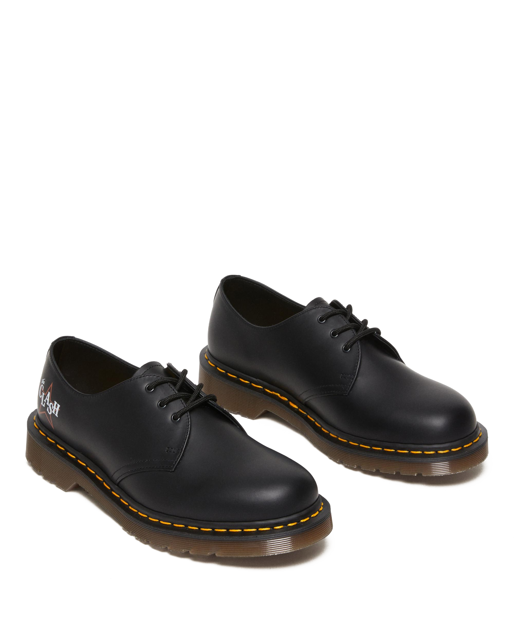 1461 THE CLASH Made In England Leather Shoes in Black | Dr. Martens™