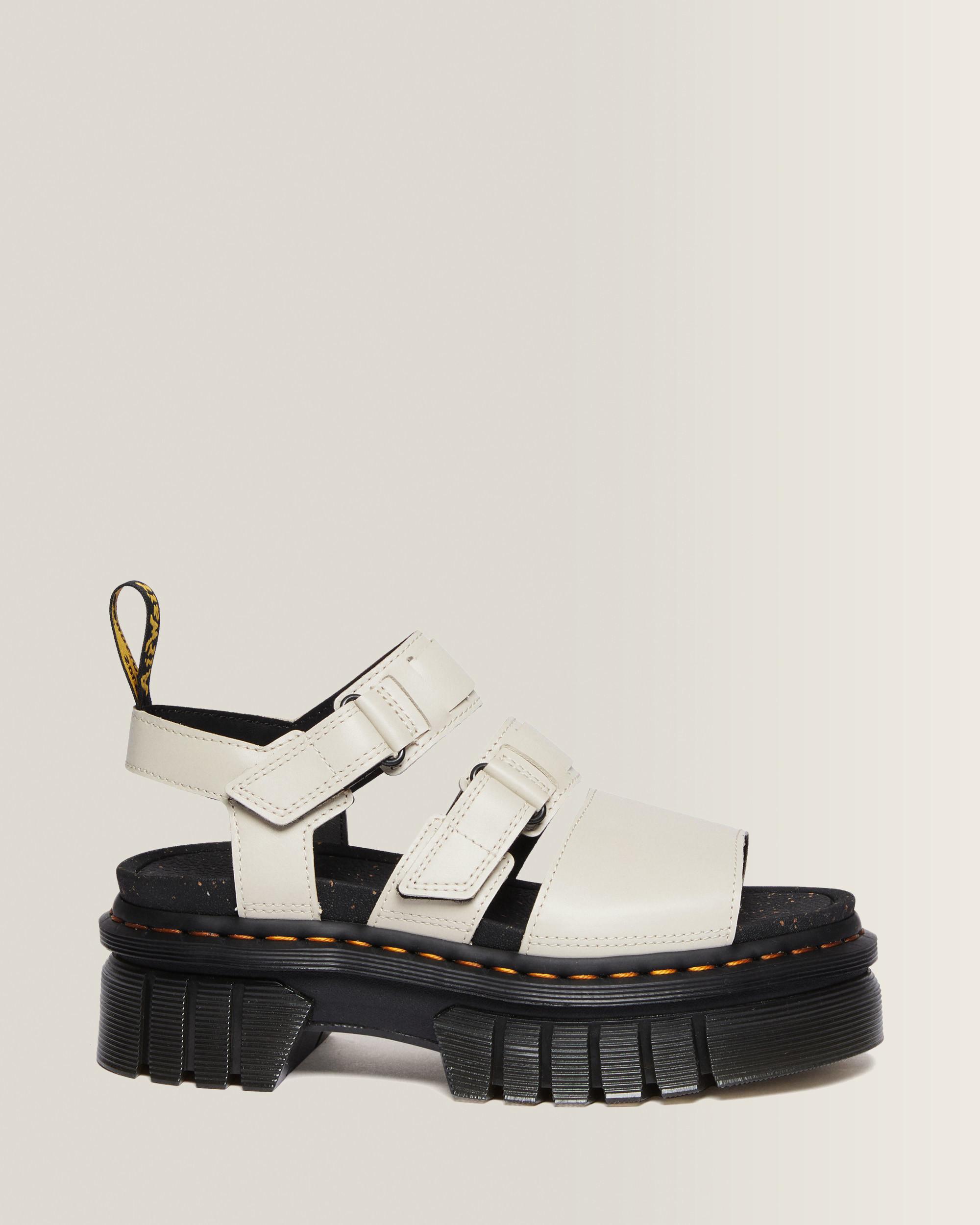 Ricki Nappa Lux Leather 3-Strap Platform Sandals in AIRWAIR | Dr