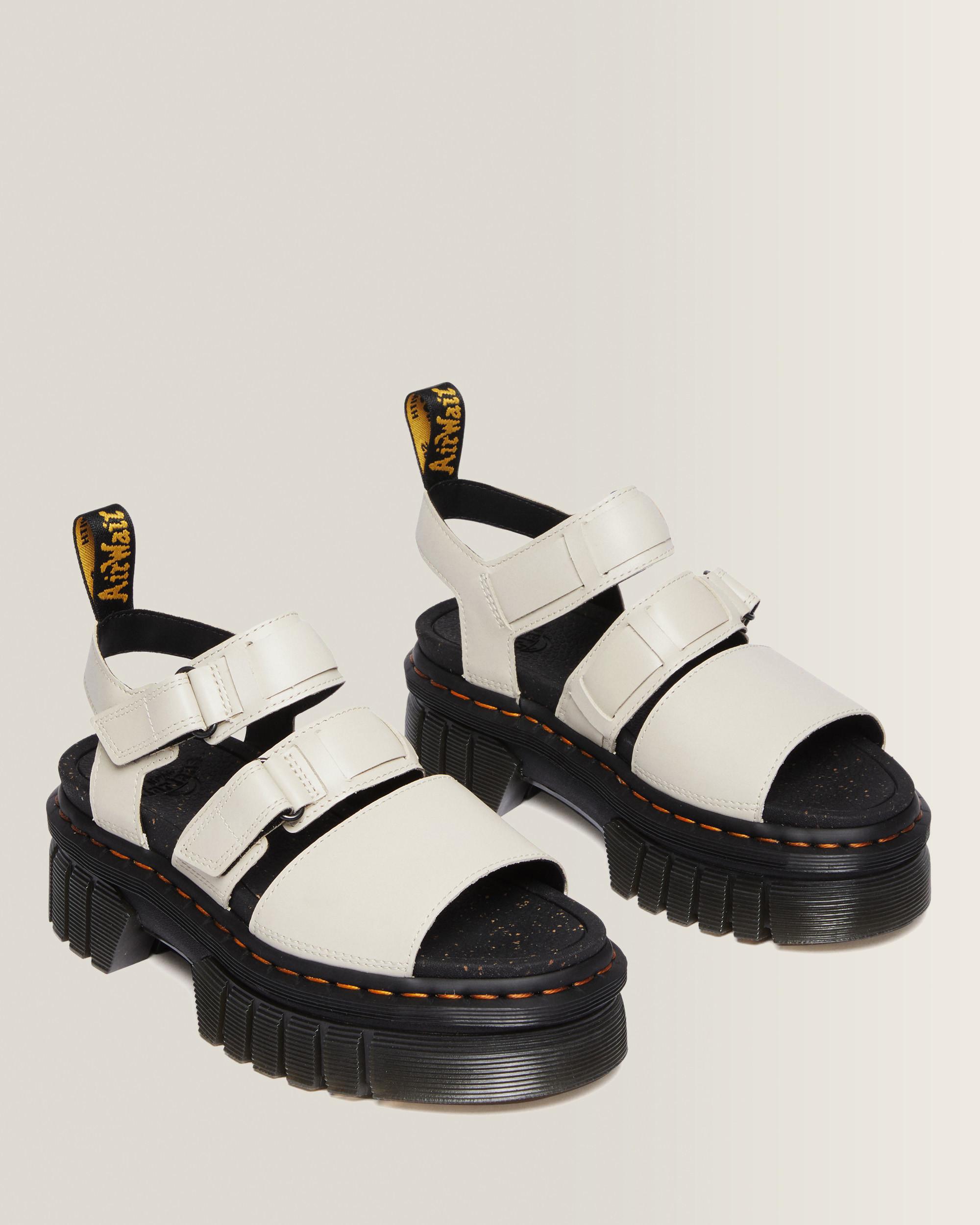 Ricki Nappa Lux Leather 3-Strap Platform Sandals in AIRWAIR | Dr