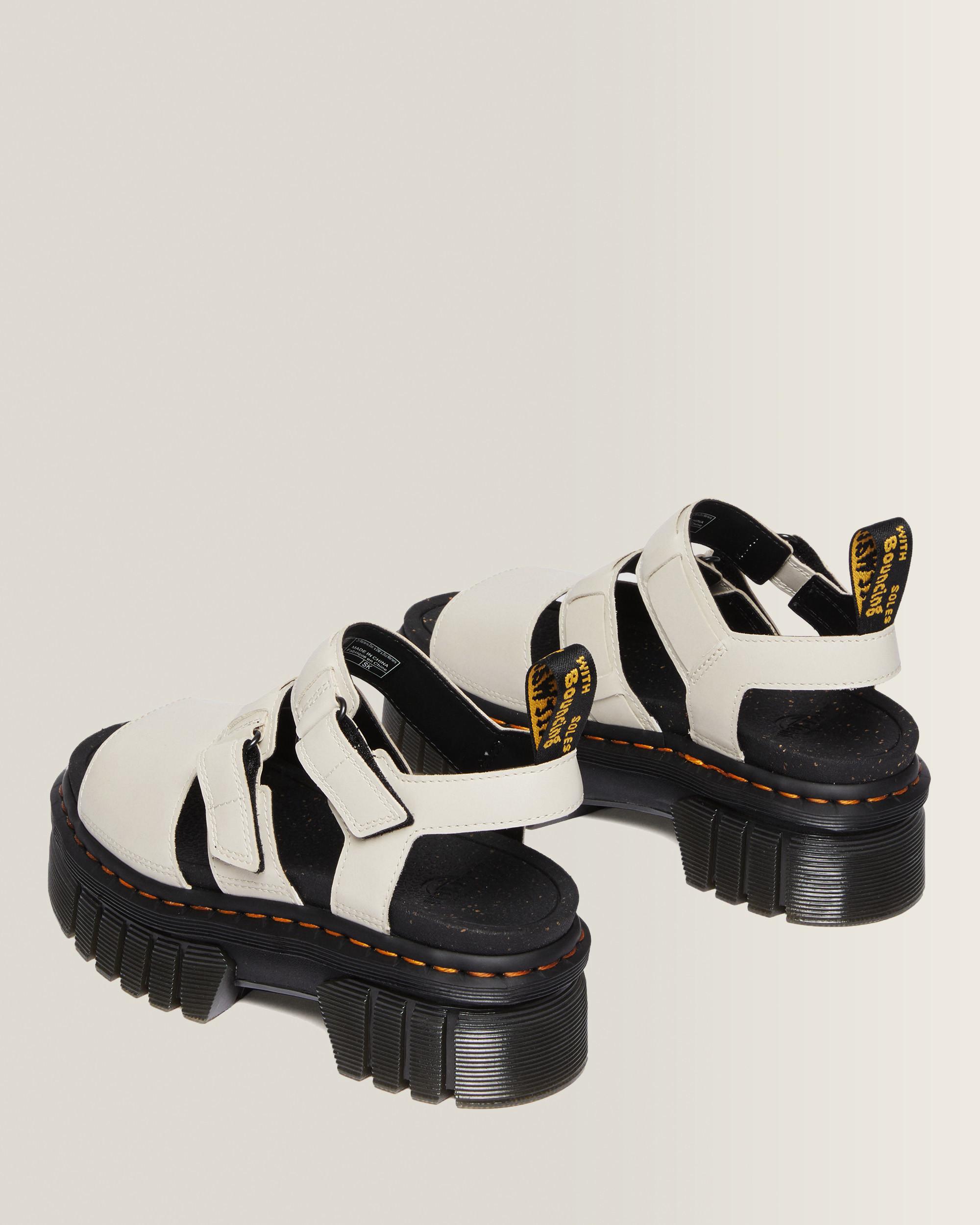 Ricki Nappa Lux Leather 3-Strap Platform Sandals in AIRWAIR | Dr