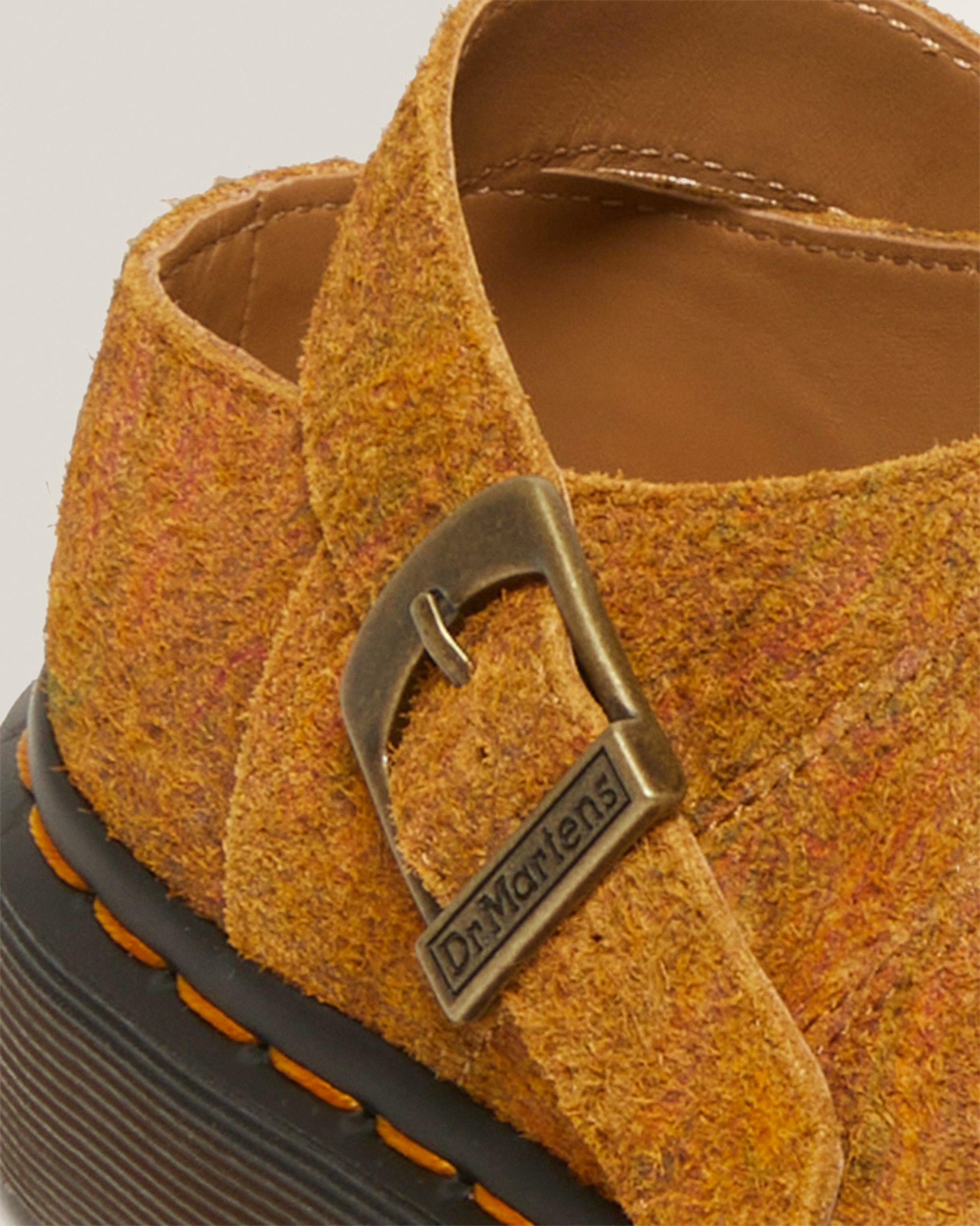 Isham Marbled Suede Slingback Mules