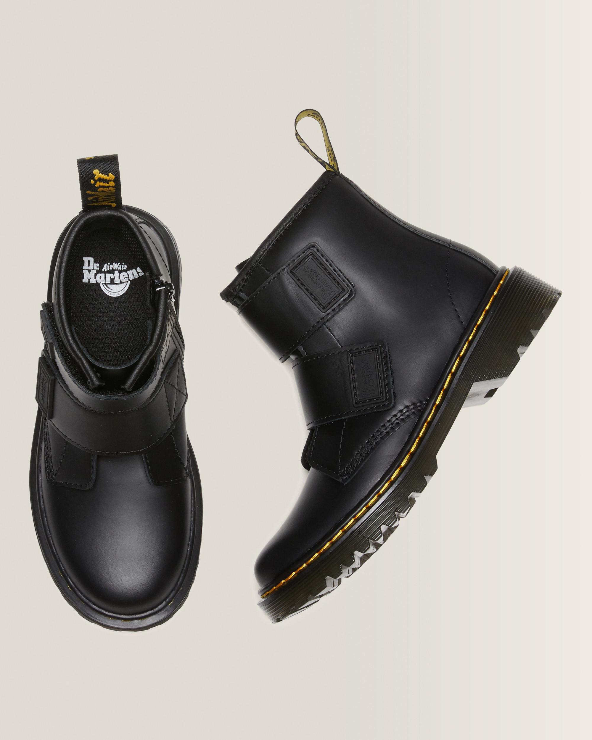 Junior 1460 Double Strap Leather Boots