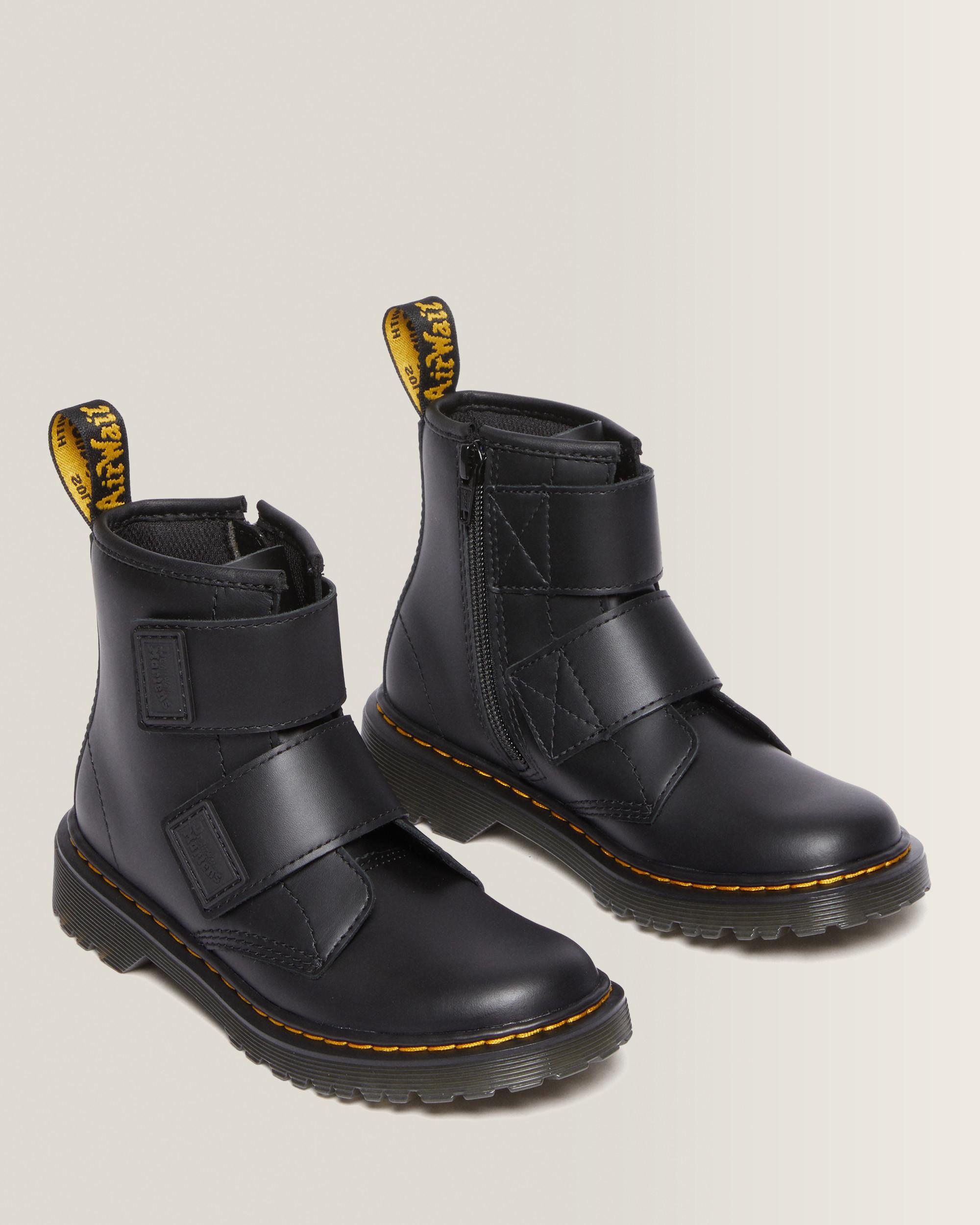 Junior 1460 Double Strap Leather Boots