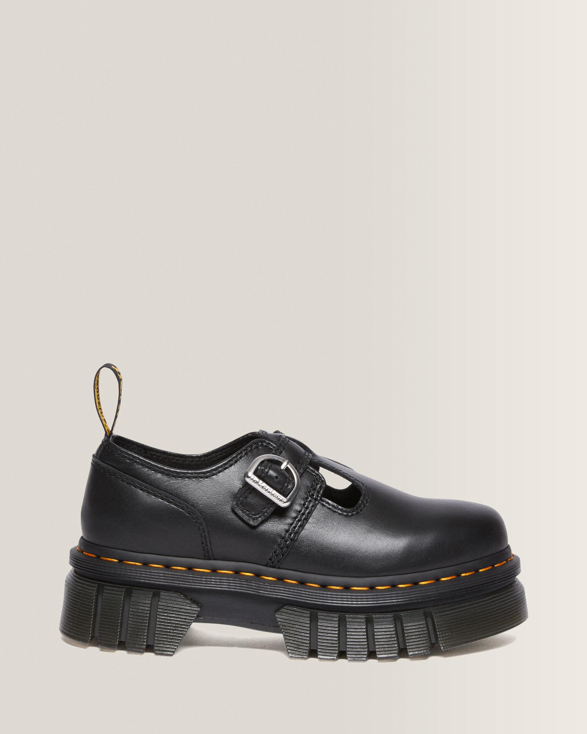 Audrick Nappa Lux Platform Mary Jane Shoes in Black | Dr. Martens™