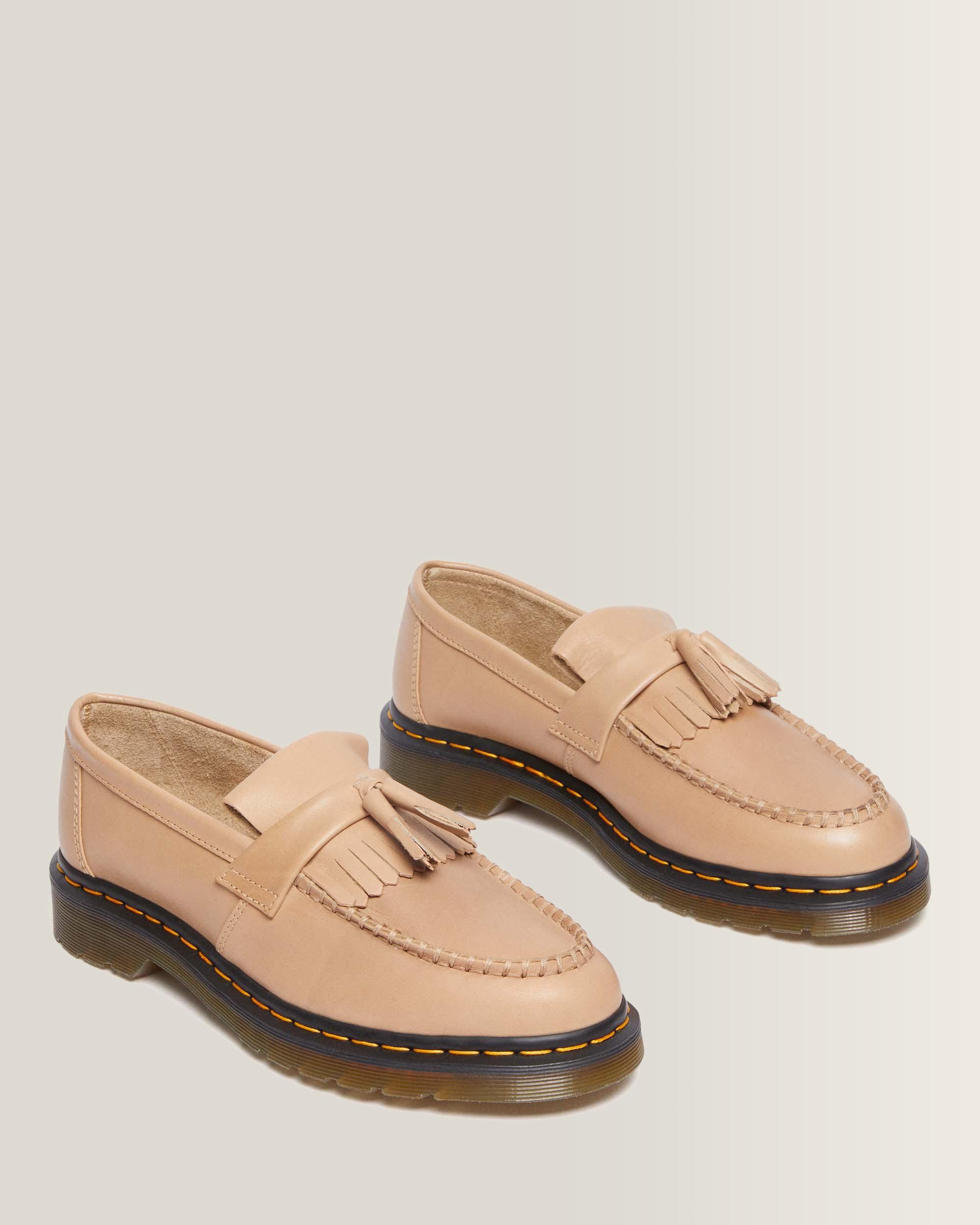 Mocasines Adrian de piel Carrara con borla