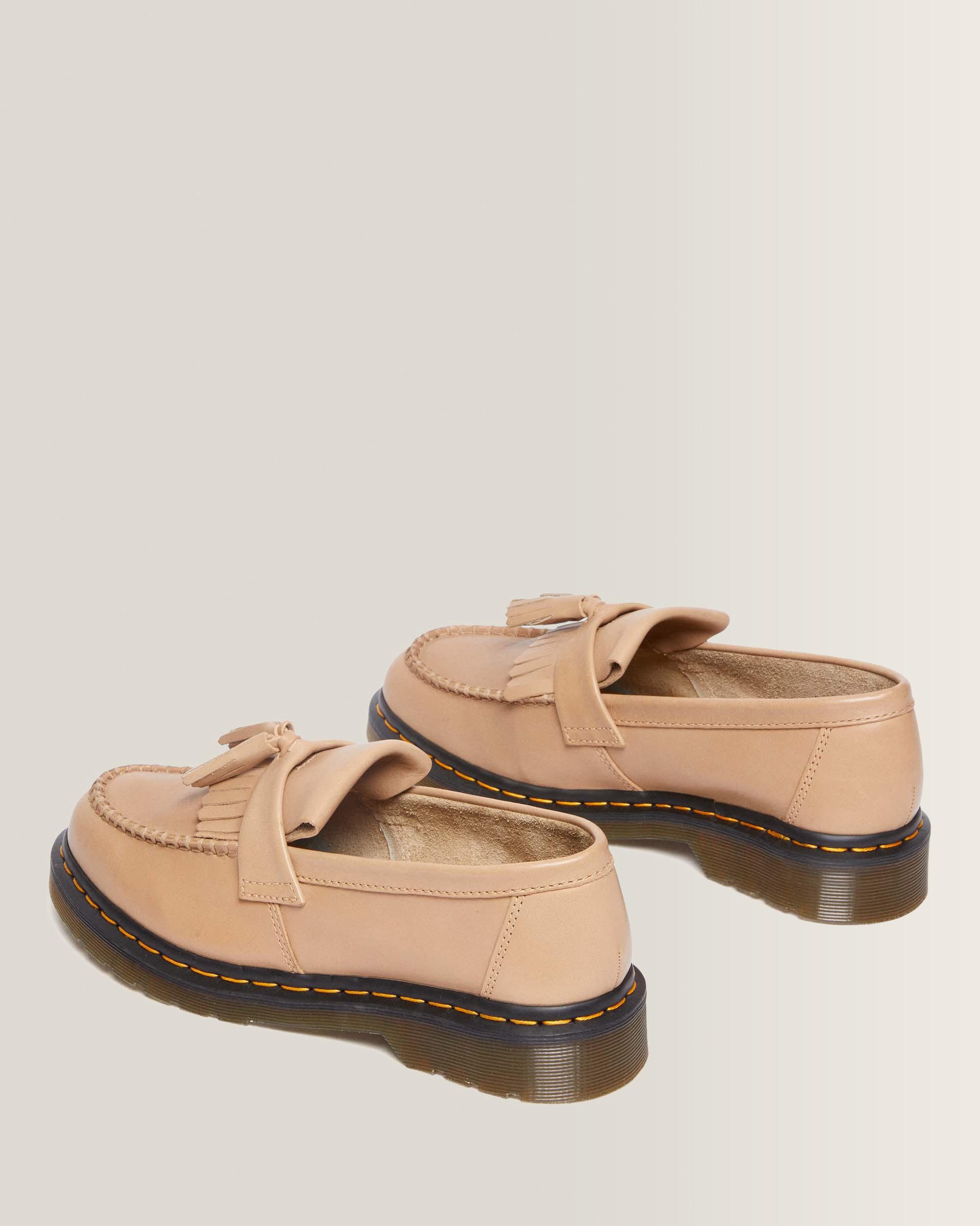 Mocasines Adrian de piel Carrara con borla