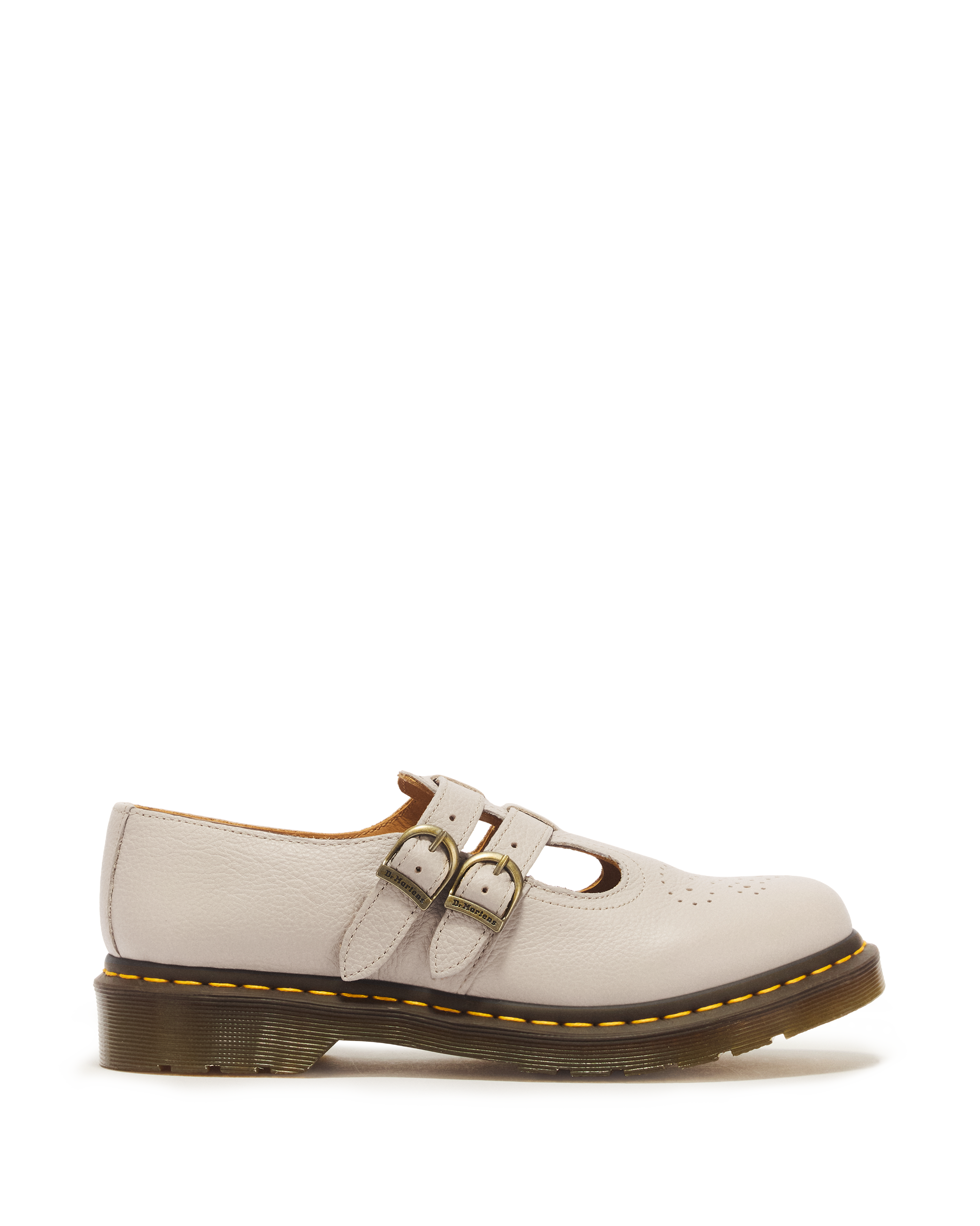 【極美品】Dr.Martens 8065 MARY JANE UK4ホワイト 8065 Mary Jane Virginia Leather Shoes in Vintage Taupe | Dr. Martens™