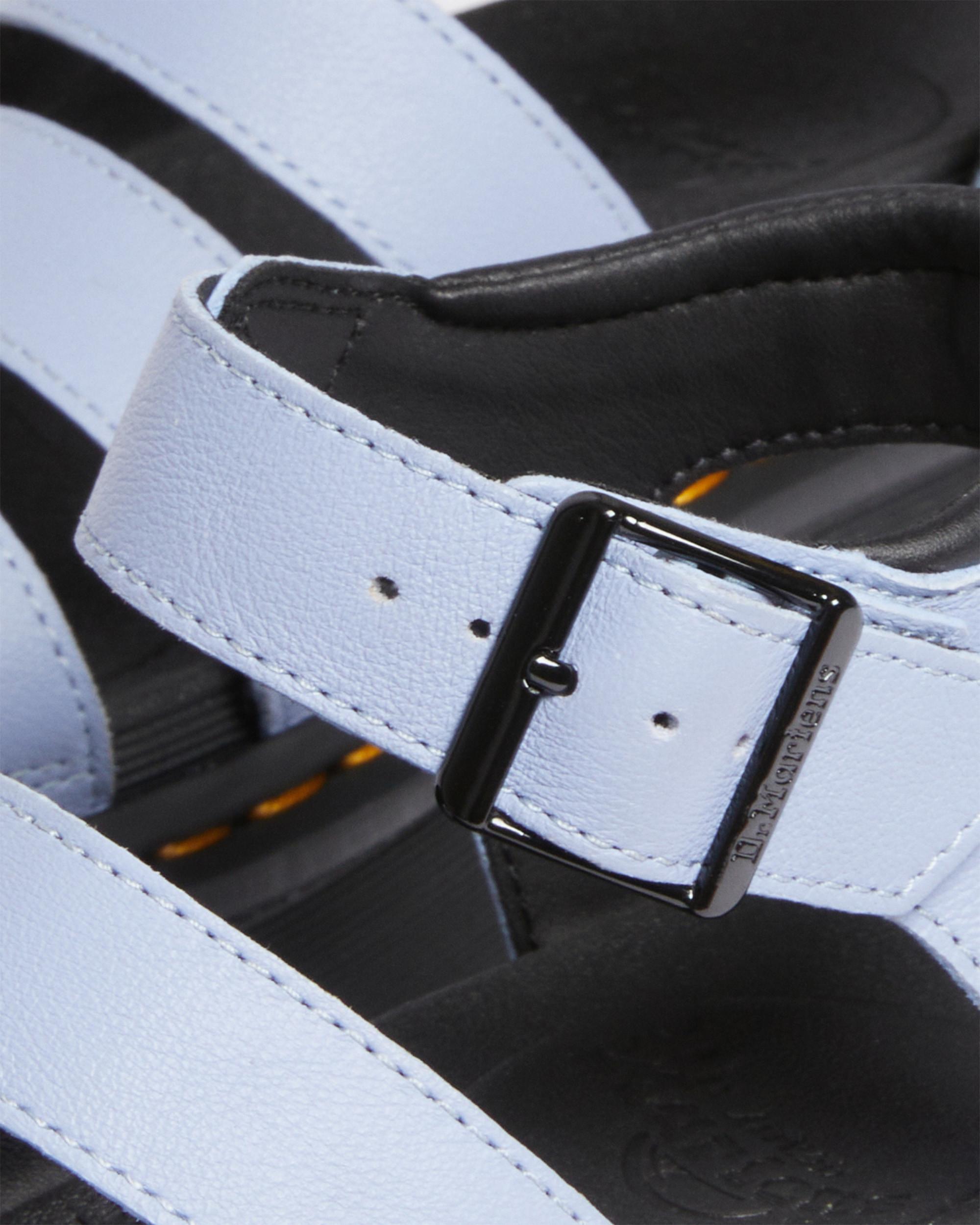 Blaire Quad Pisa Leren Platform Sandalen met Band