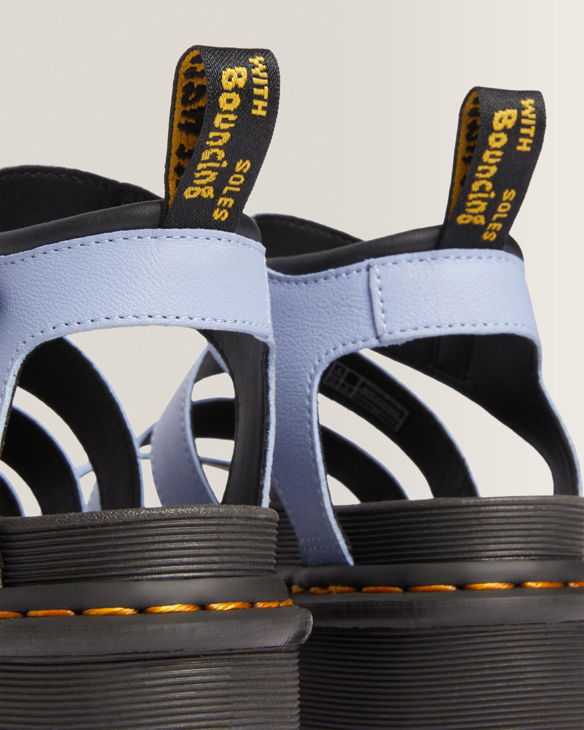 Blaire Quad Pisa Leren Platform Sandalen met Band