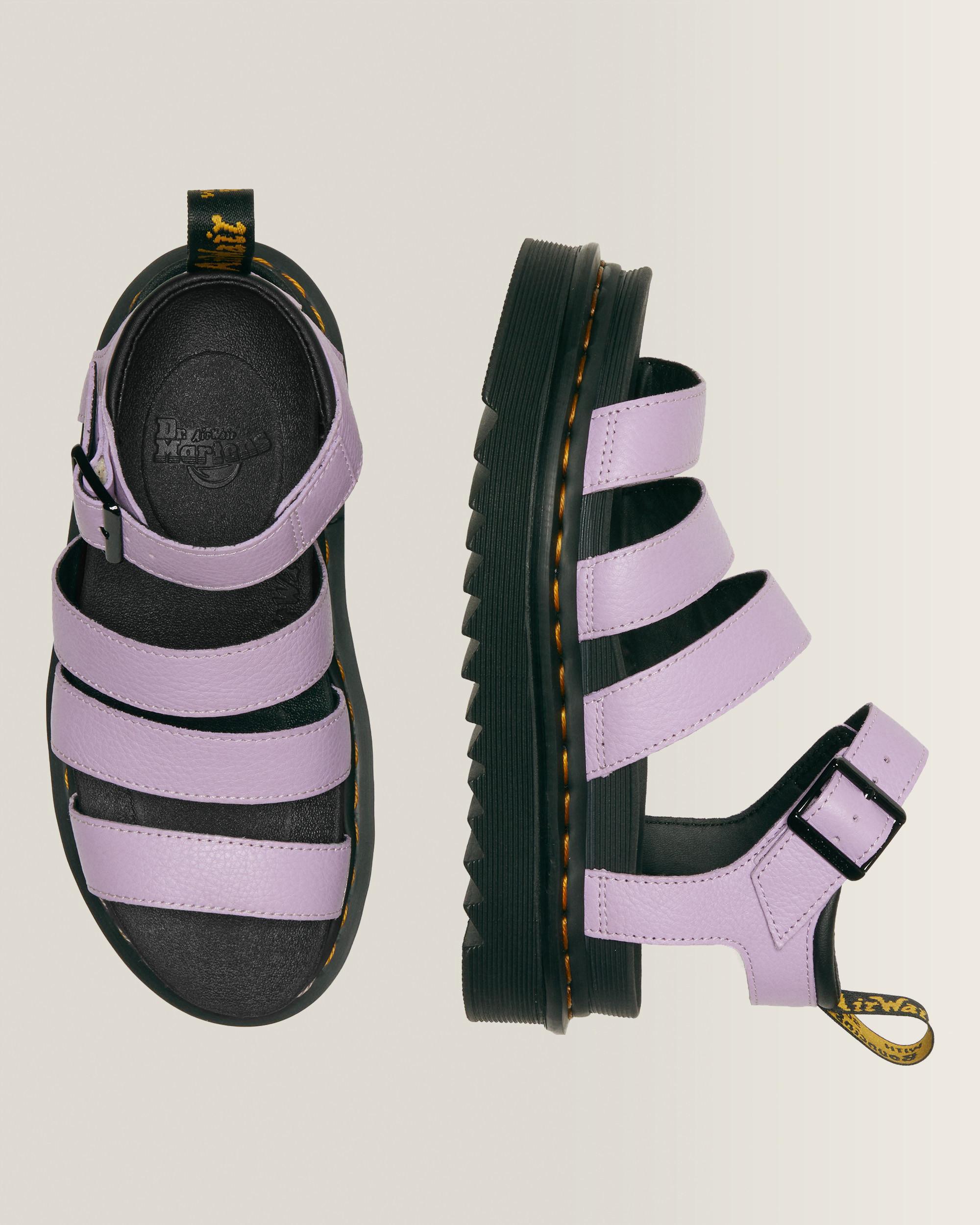 Blaire Pisa Leather Strap Platform Sandals