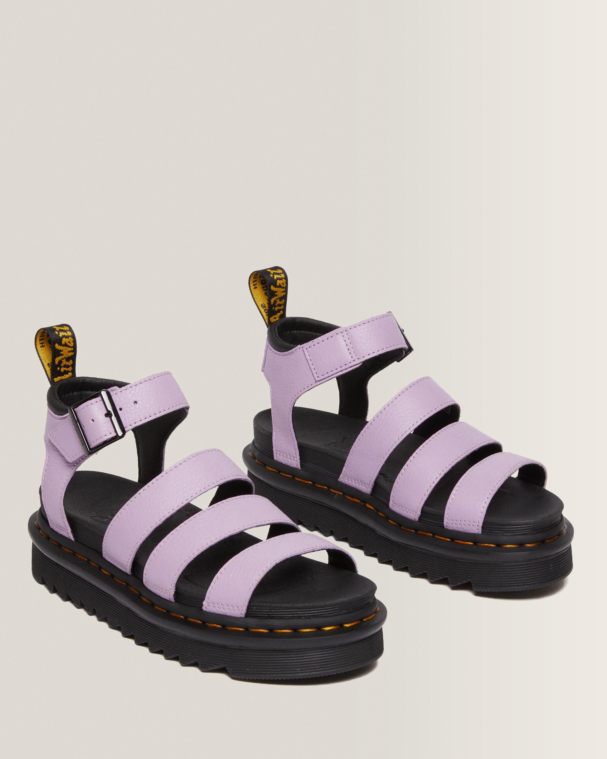 Blaire Pisa Leather Strap Platform Sandals