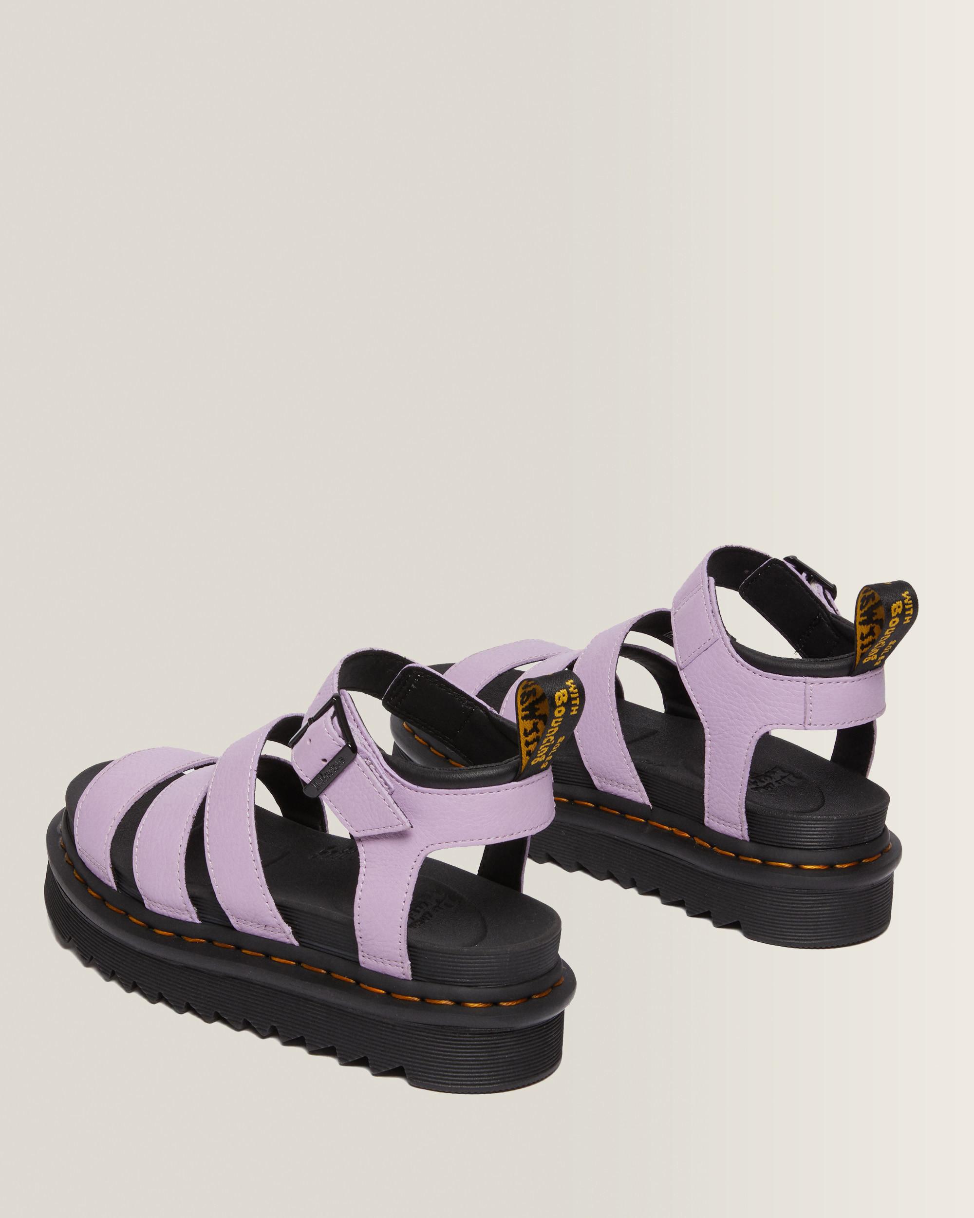 Blaire Pisa Leather Strap Platform Sandals