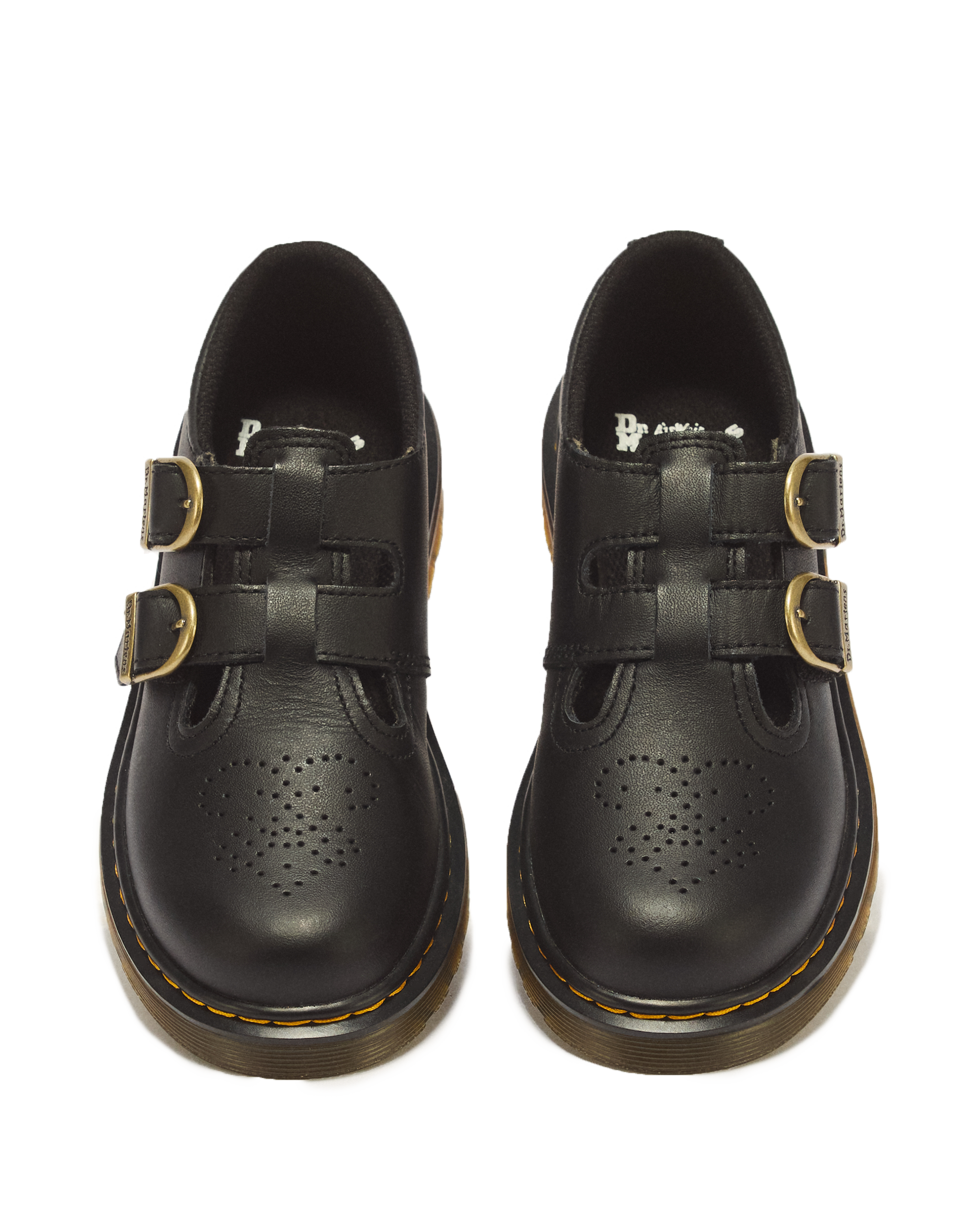 Junior 8065 Softy T Leather Mary Jane Shoes in Black | Dr. Martens™