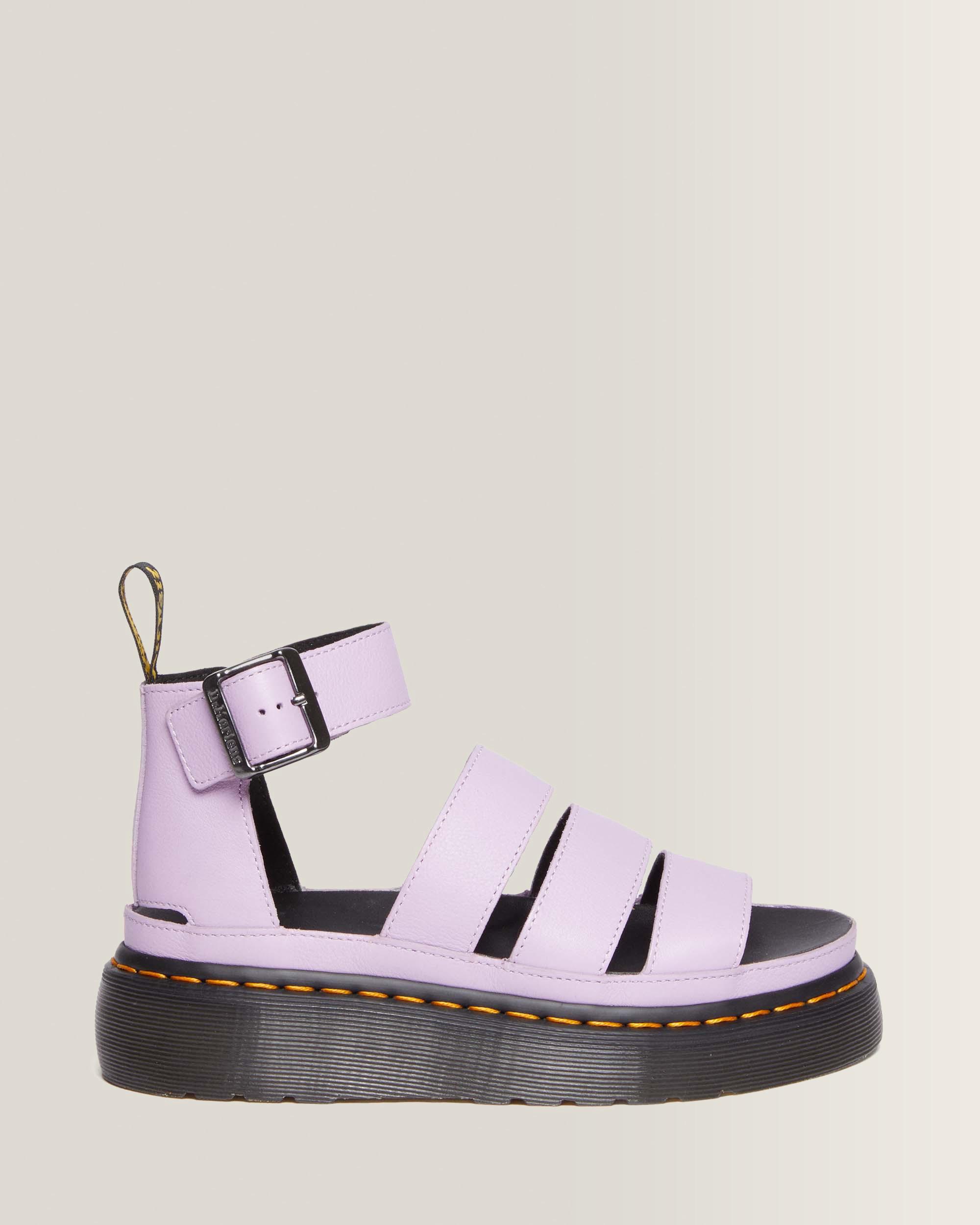 Clarissa II Pisa Leren Platform Sandalen met Riem