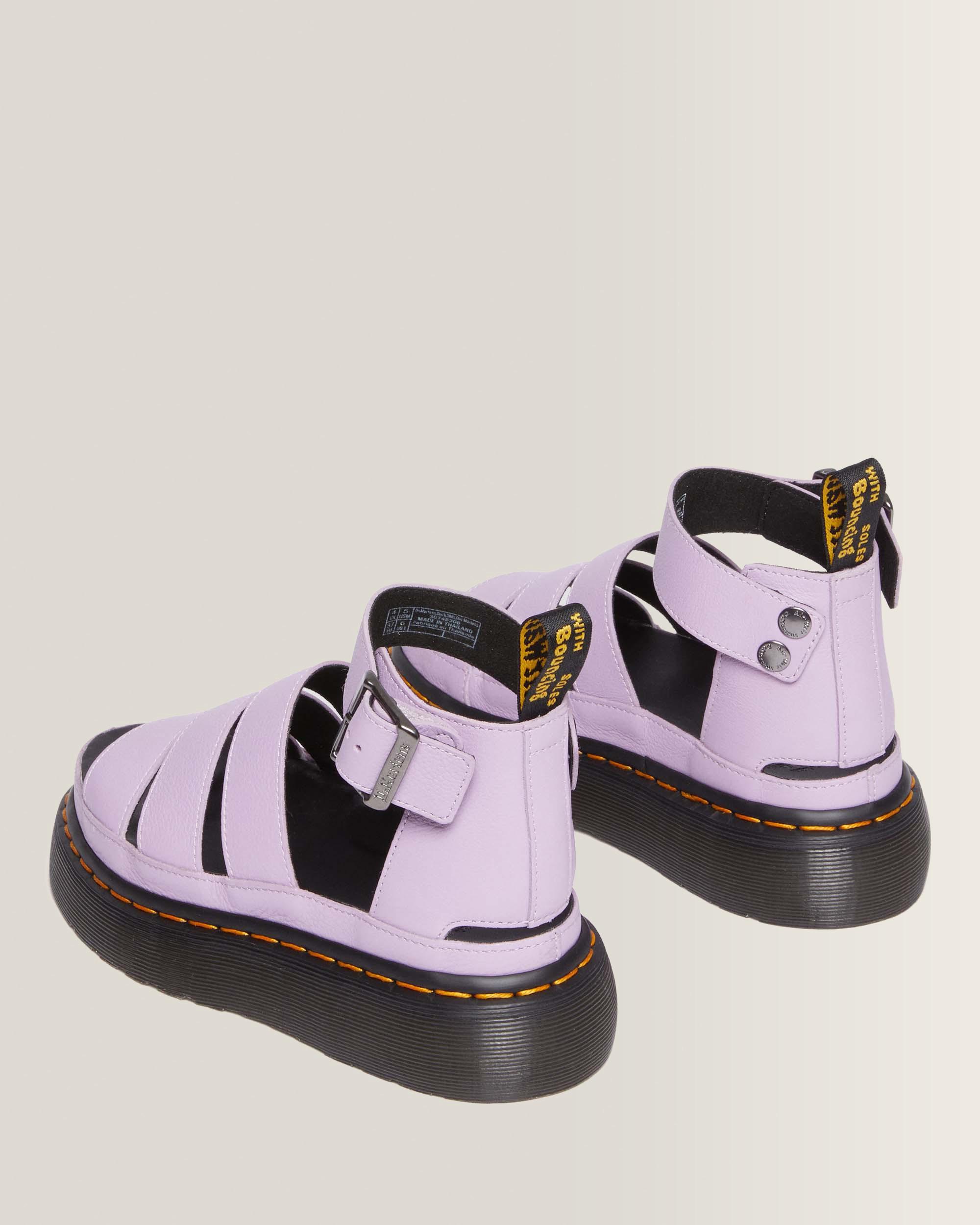 Clarissa II Pisa Leren Platform Sandalen met Riem