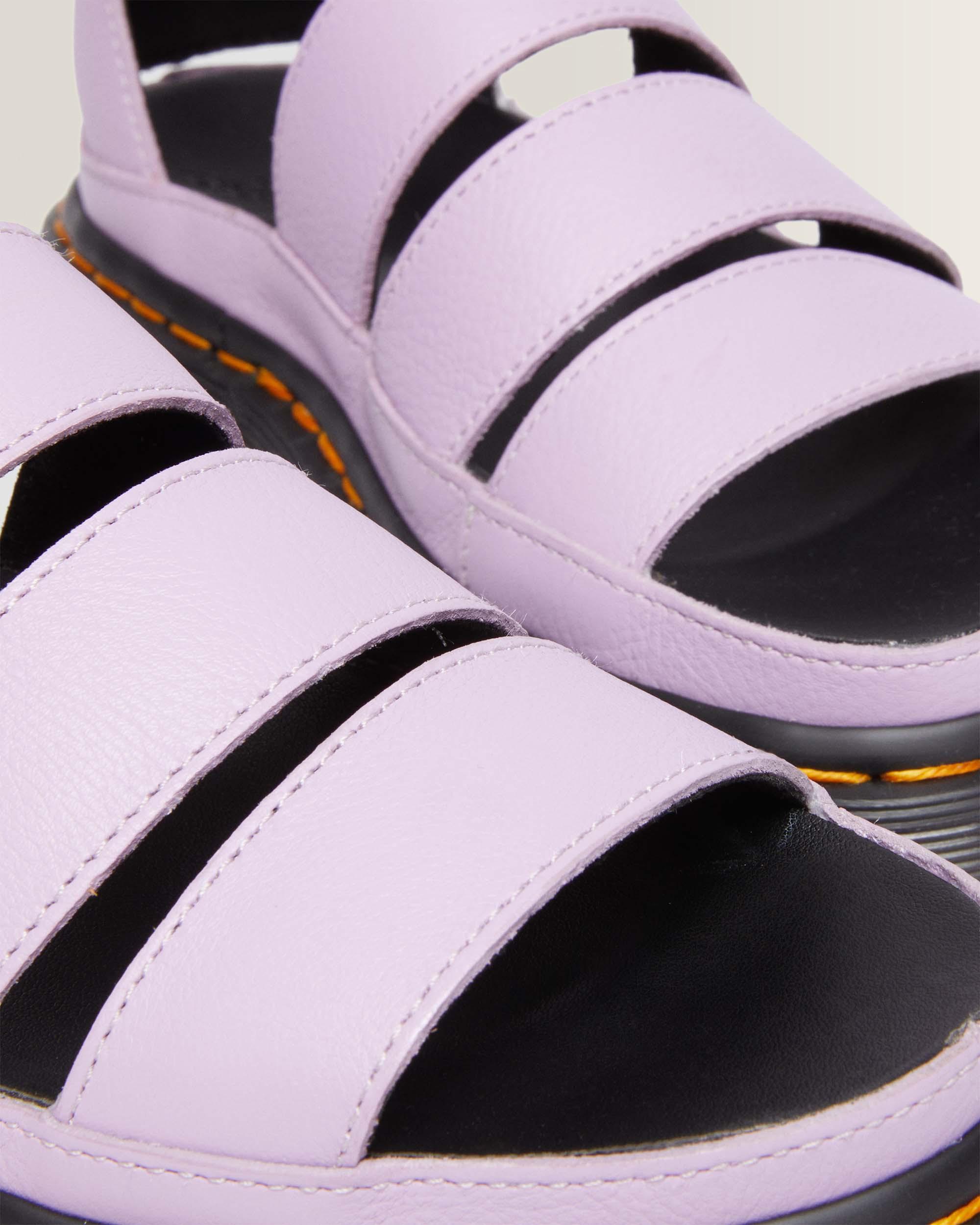 Clarissa II Pisa Leren Platform Sandalen met Riem