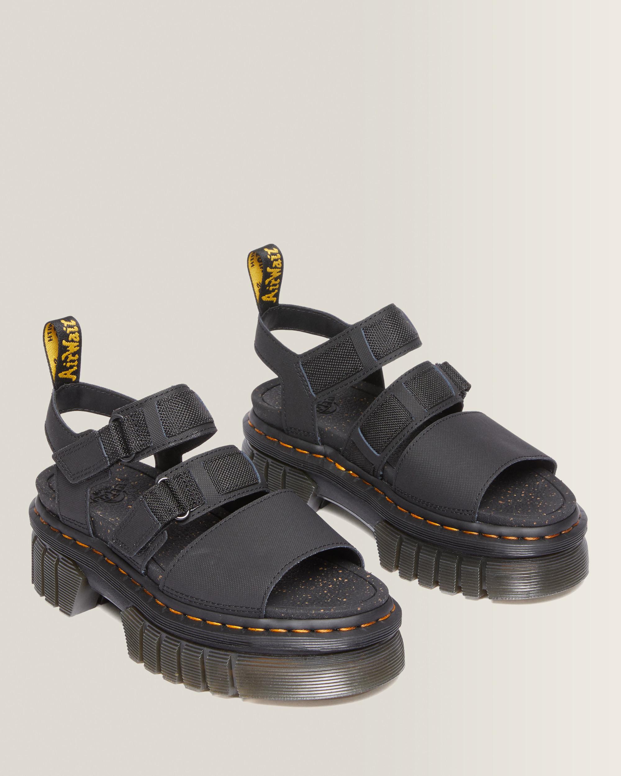 Dr.Martens Ricki 3 Strap Sandalストラップサンダル Ricki Leather 3-Strap Platform Sandals in {{color}} | Dr. Martens™