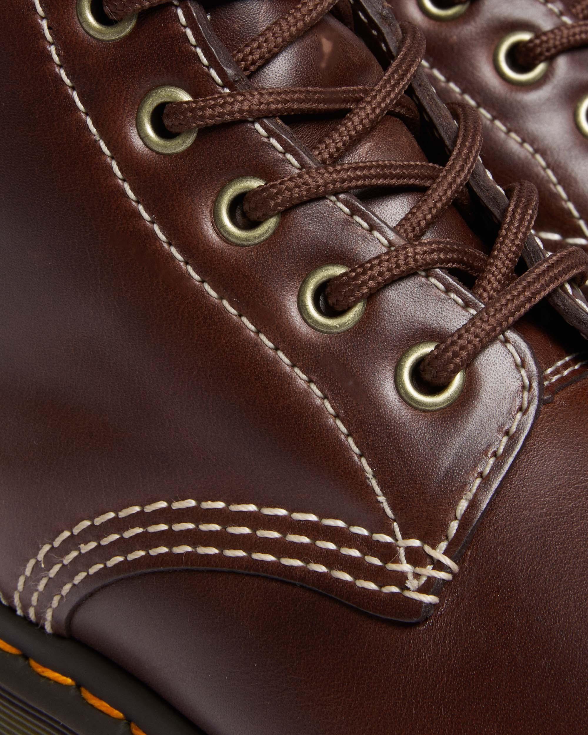 1460 Serena Leder Schnürstiefel mit Kunstfellfutter