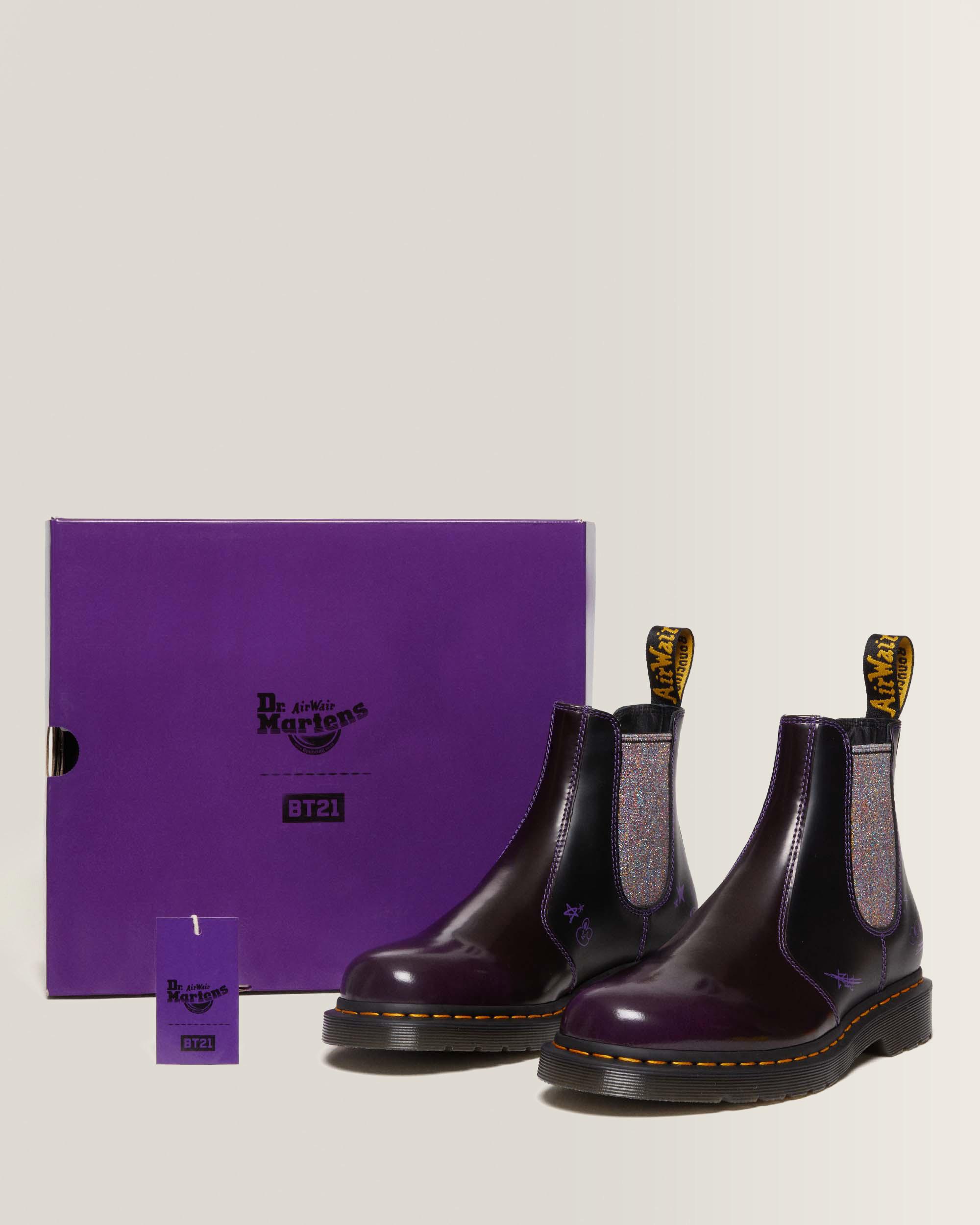 2976 BT21 Leren Chelsea Laarzen