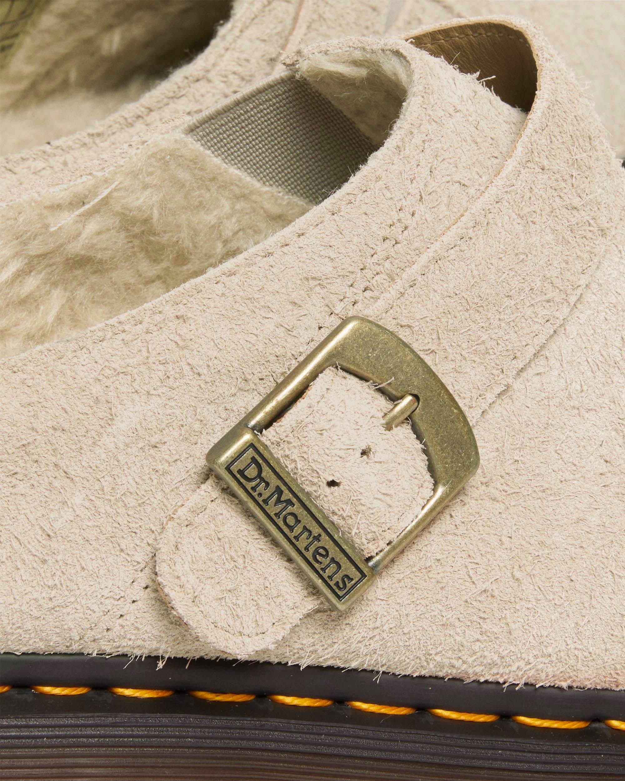 Isham Faux Shearling Lined Suede Mules