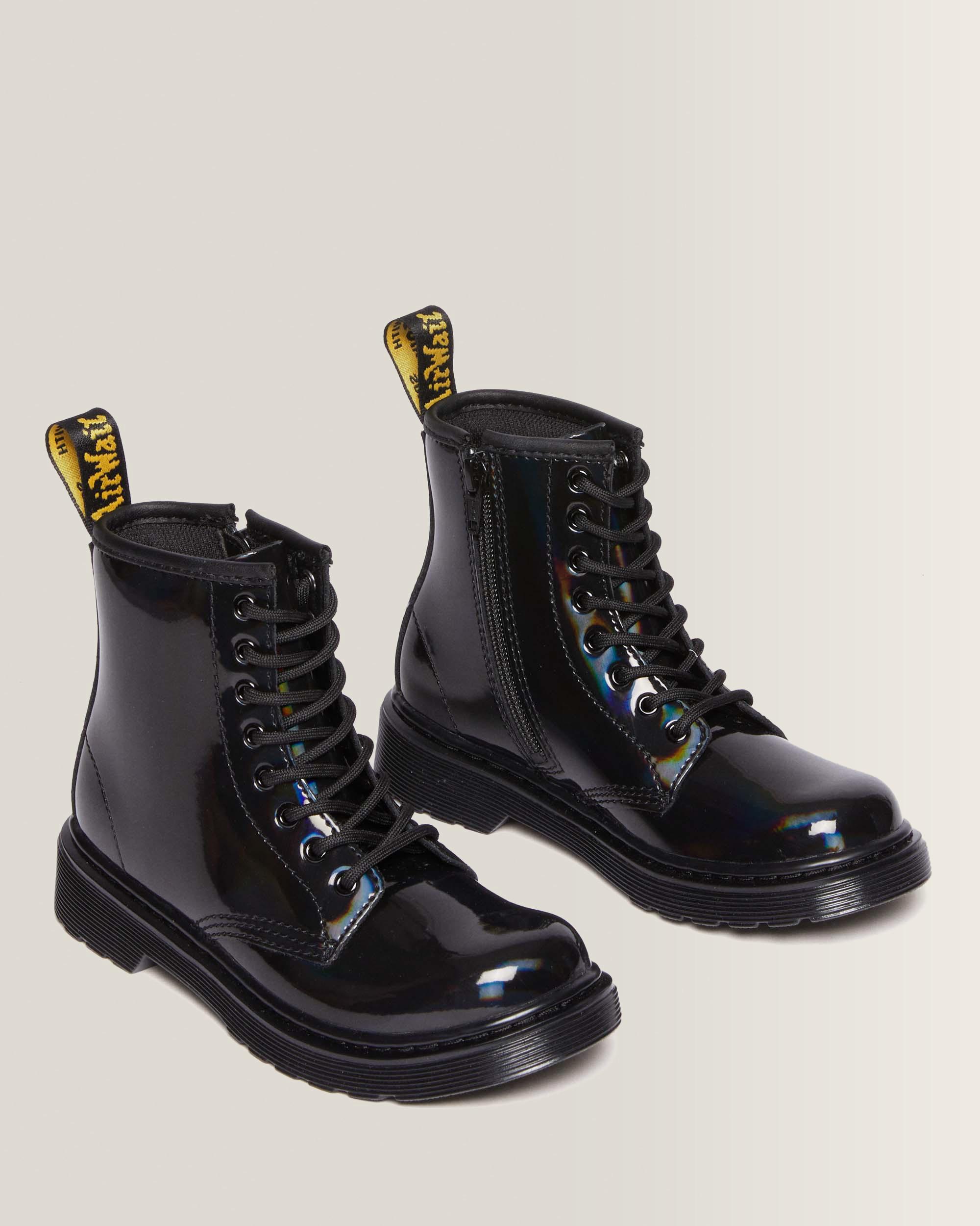 Boots 1460 Rainbow en cuir à lacets Junior