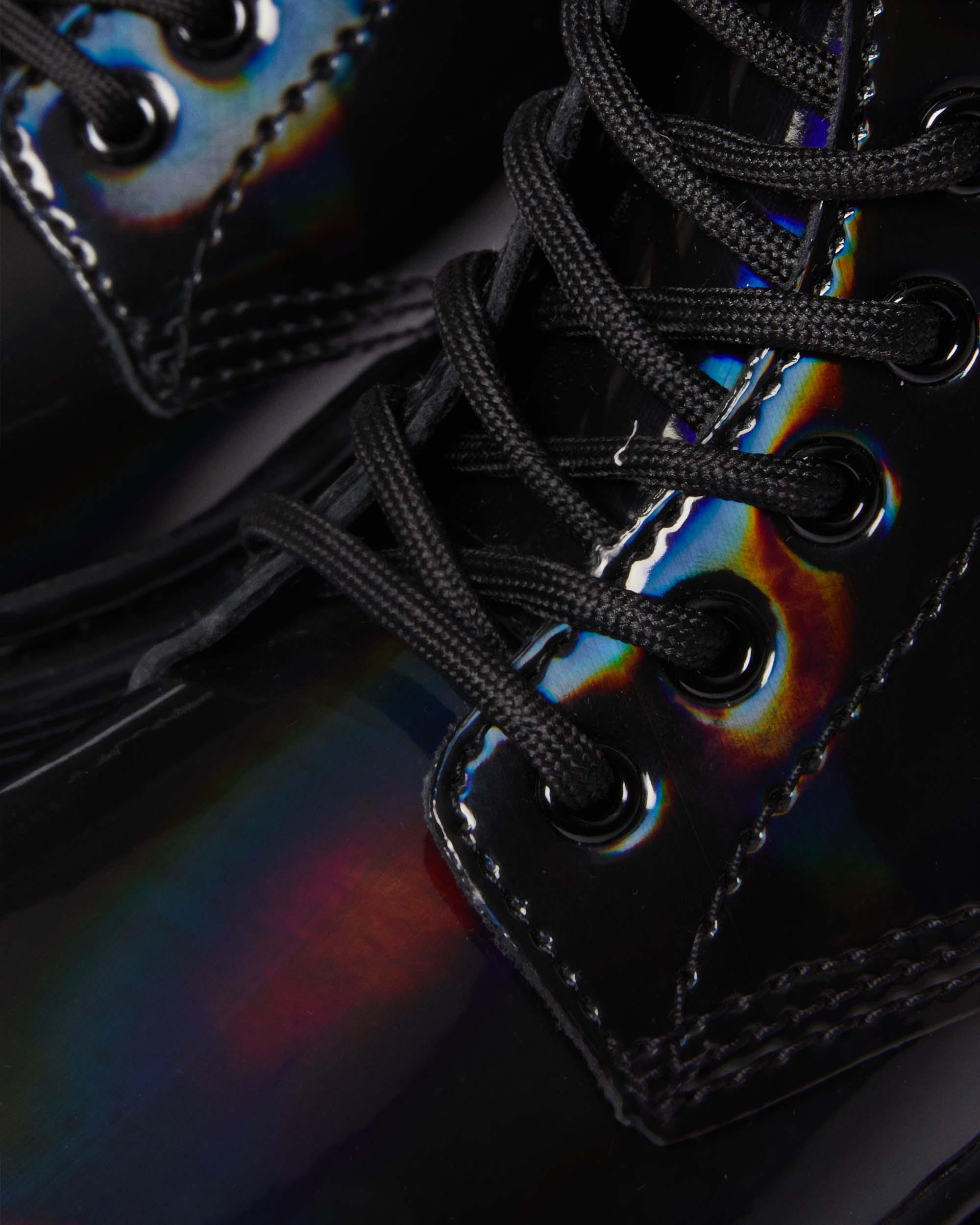 Boots 1460 Rainbow en cuir à lacets Junior