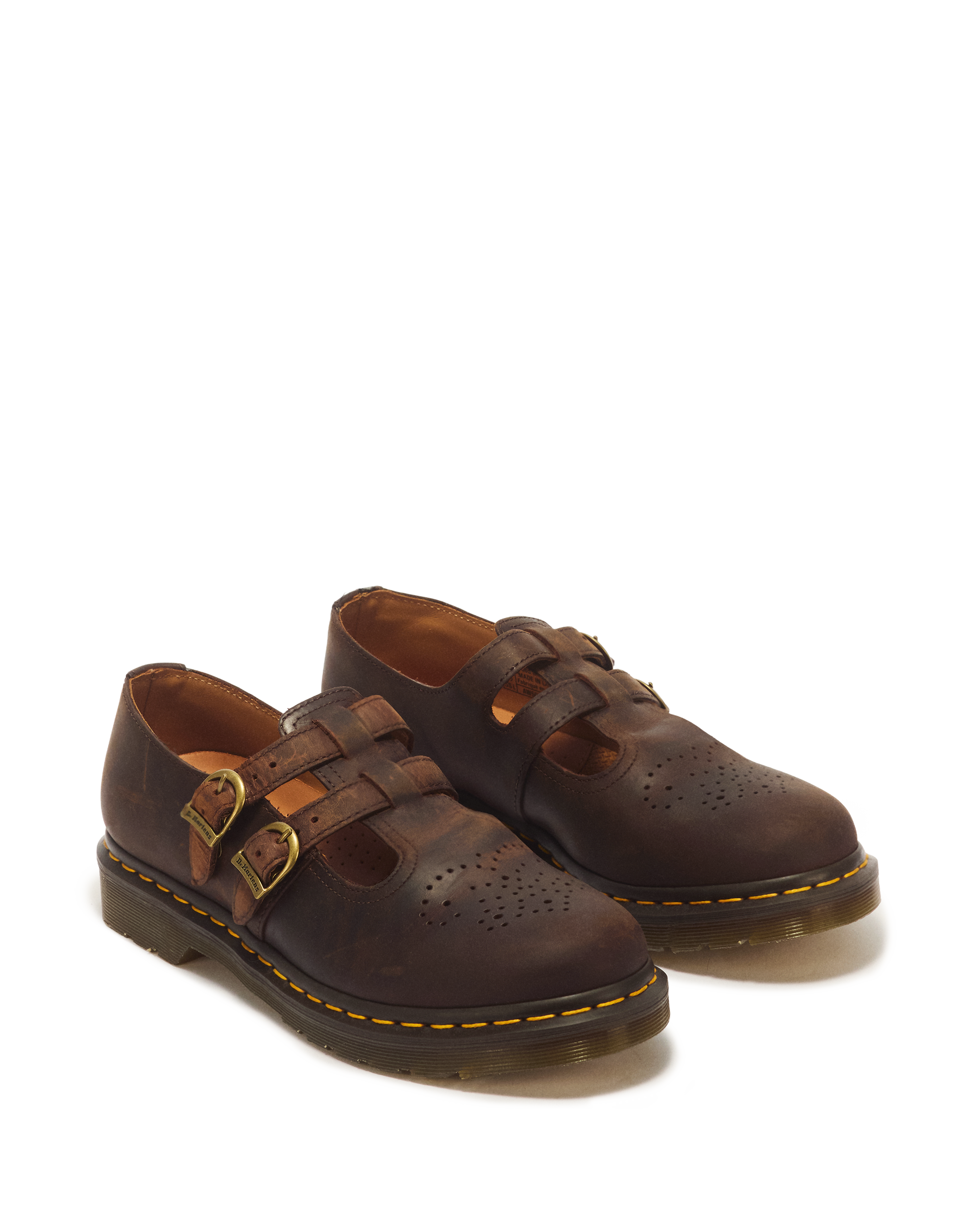 8065 Crazy Horse Leder Mary Jane Schuhe