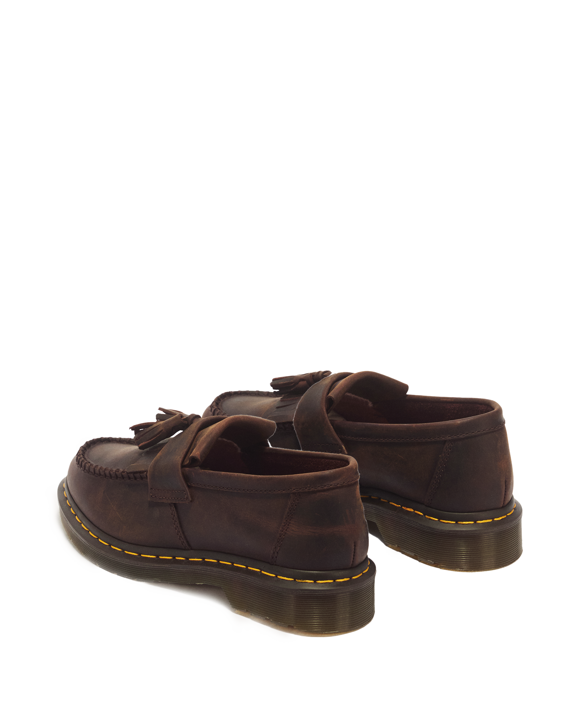 Mocasines Adrian de piel Crazy Horse con borla