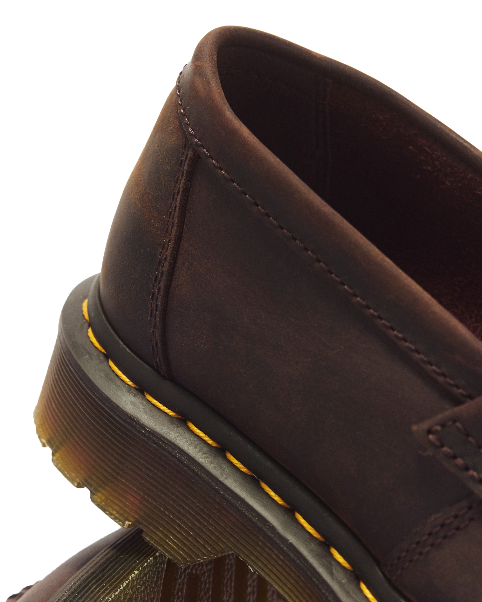 Mocasines Adrian de piel Crazy Horse con borla