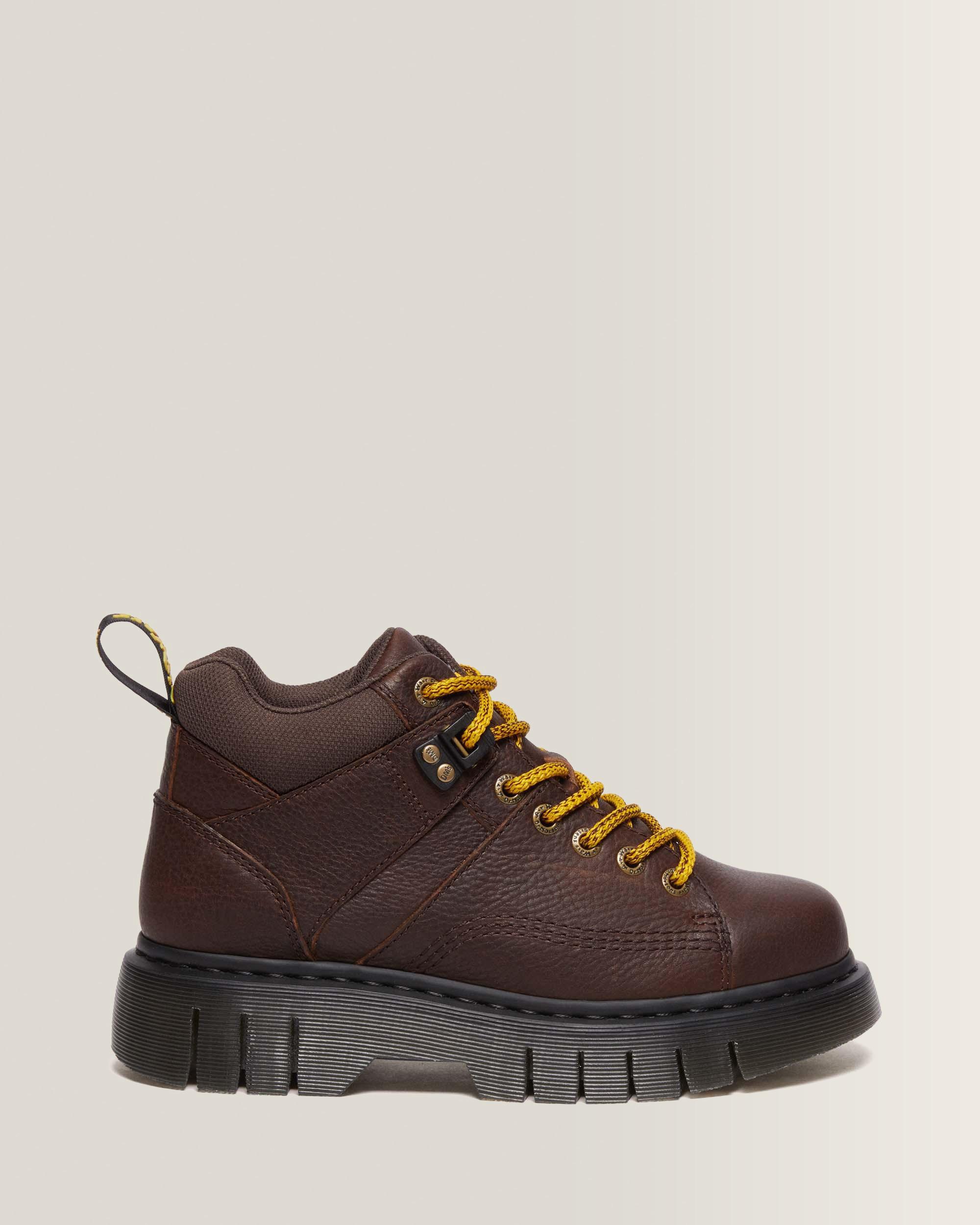 Botines Woodard de piel con cordones