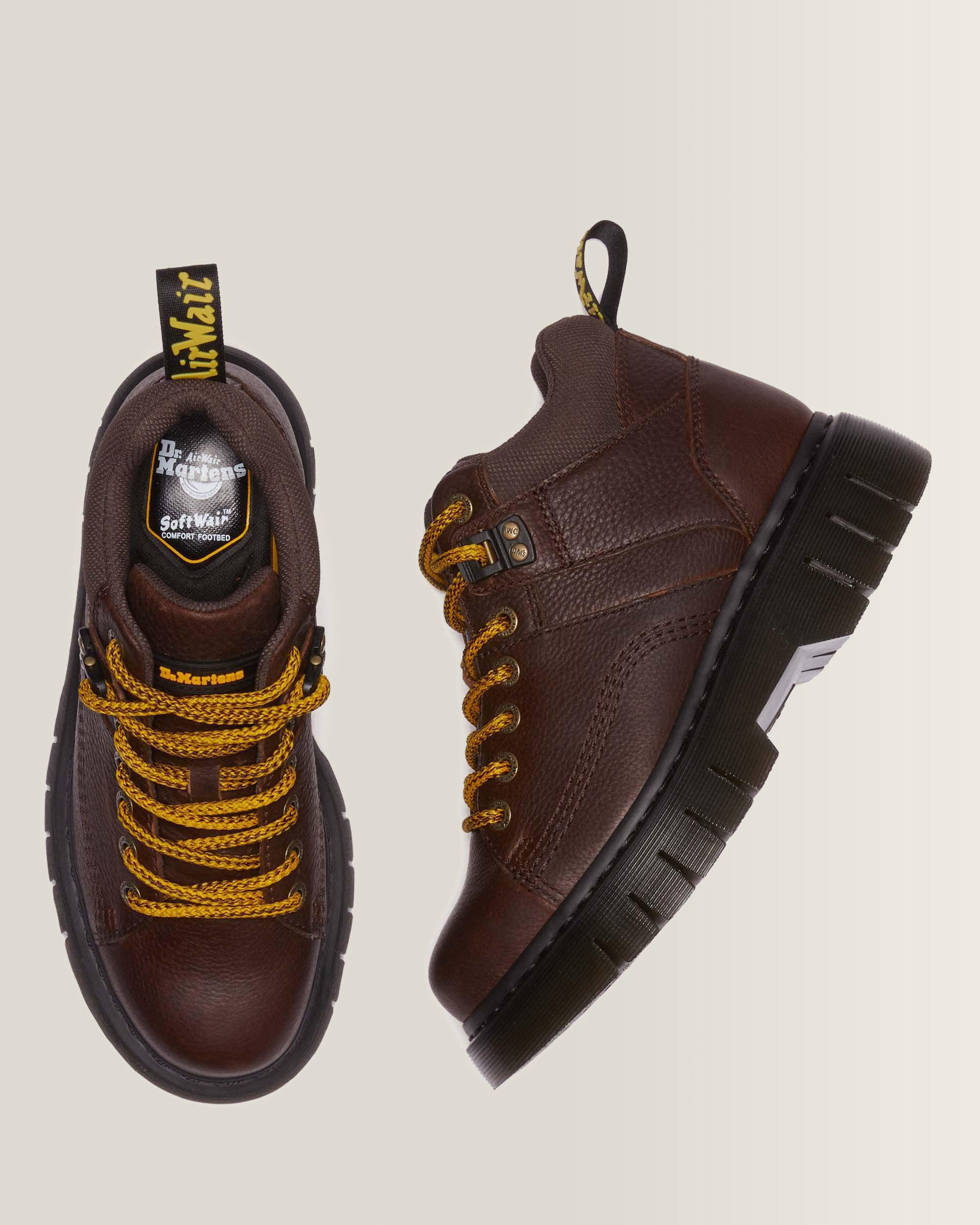 Botines Woodard de piel con cordones