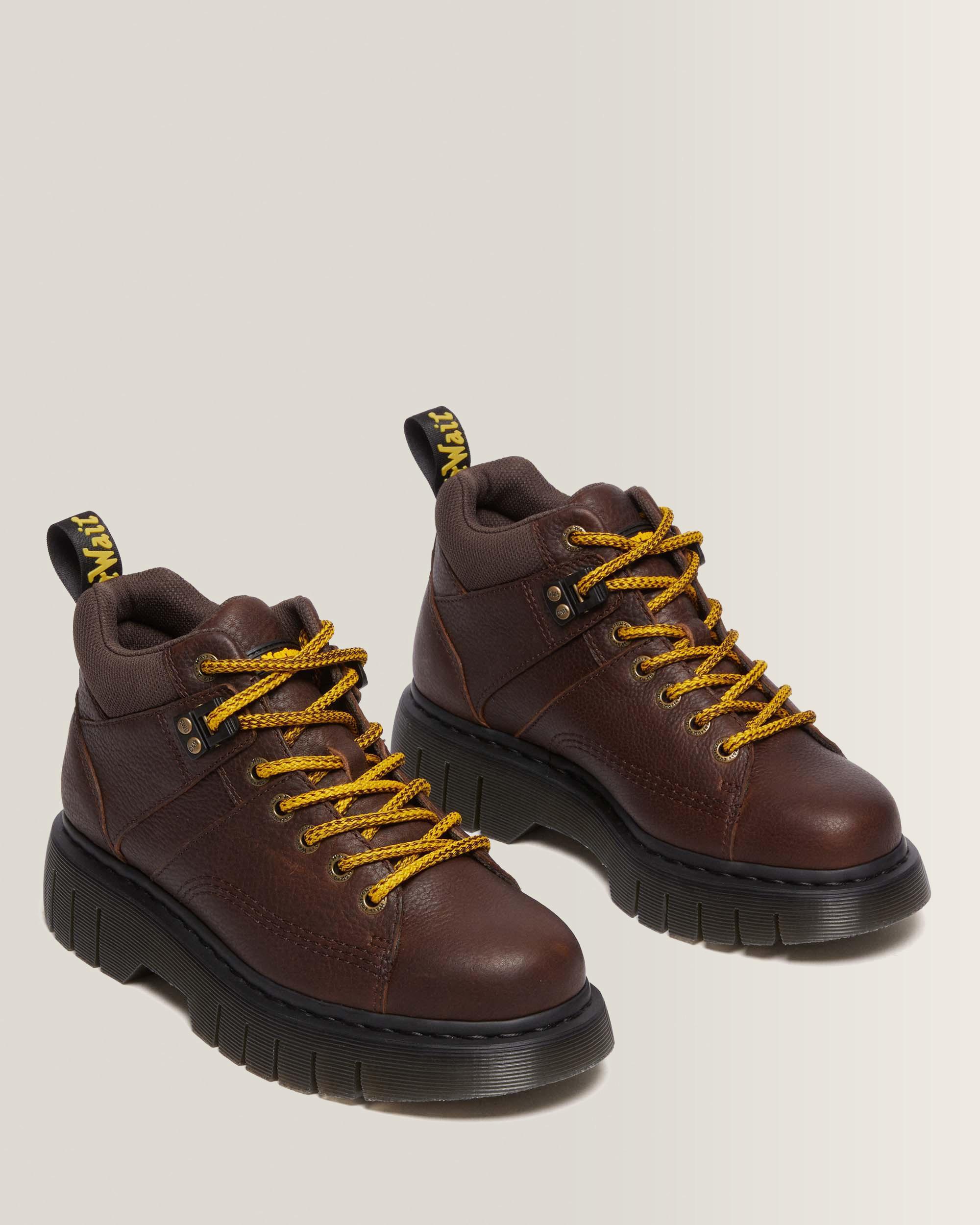 Botines Woodard de piel con cordones