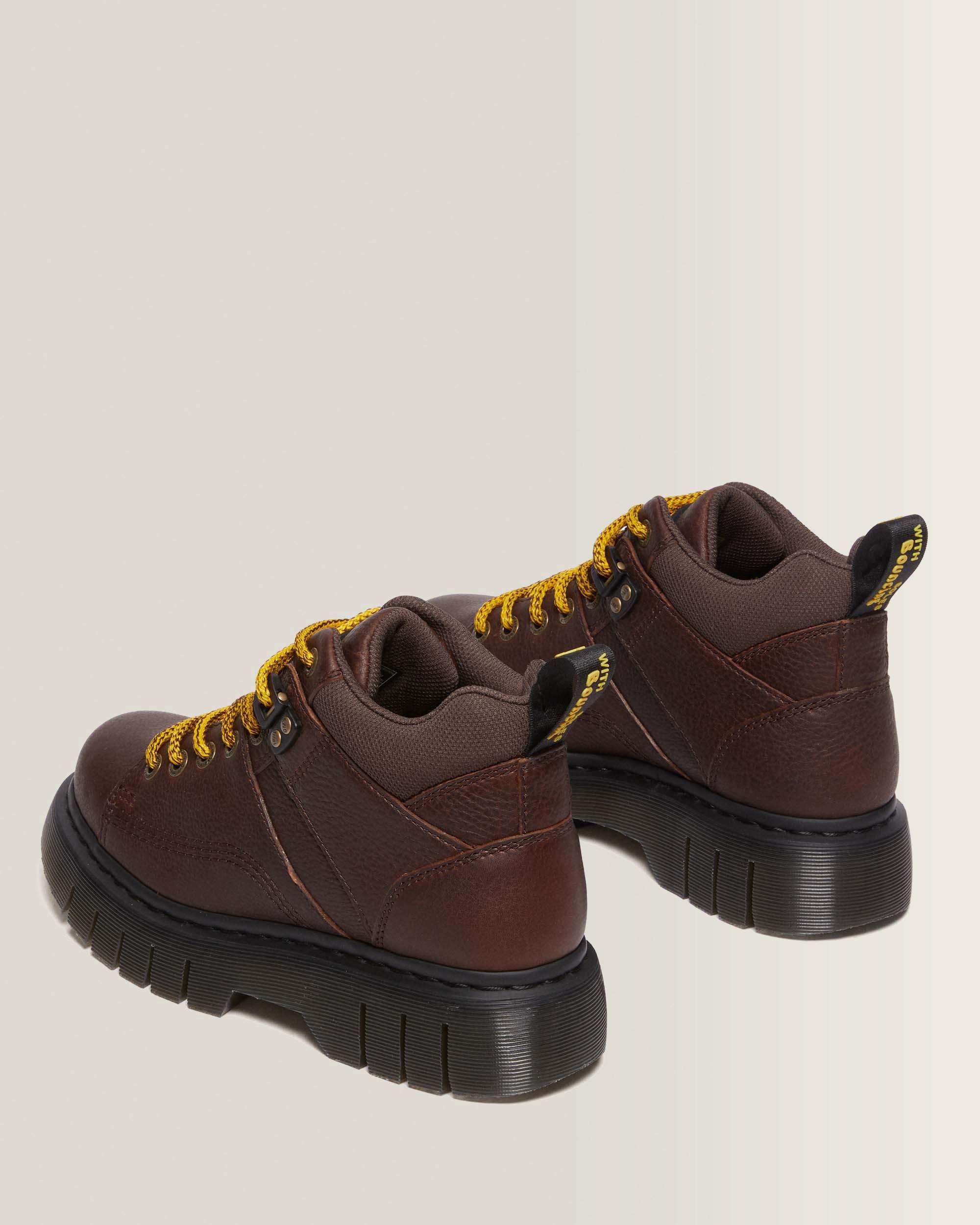 Botines Woodard de piel con cordones