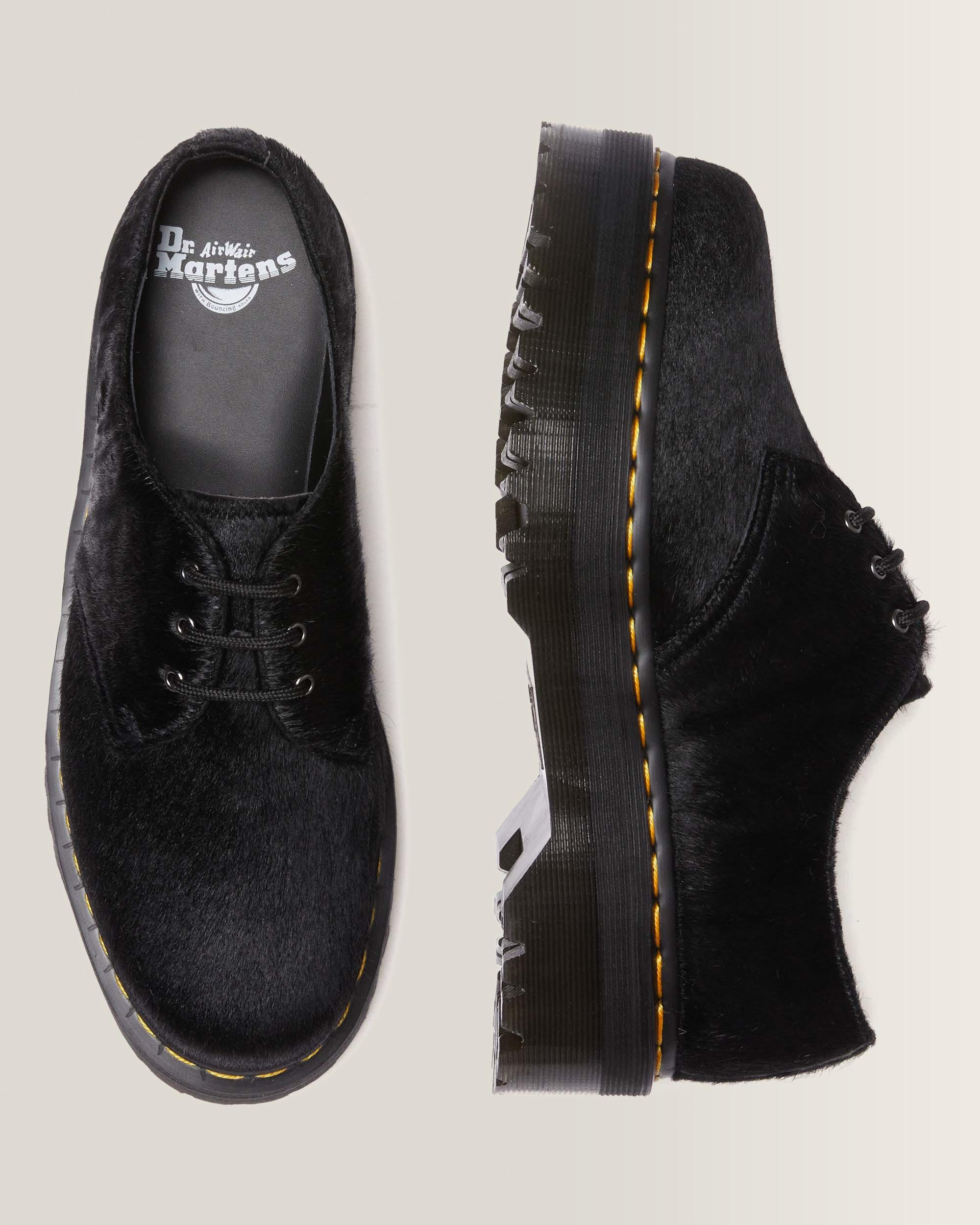 1461 Quad Hair-On Platform Schoenen