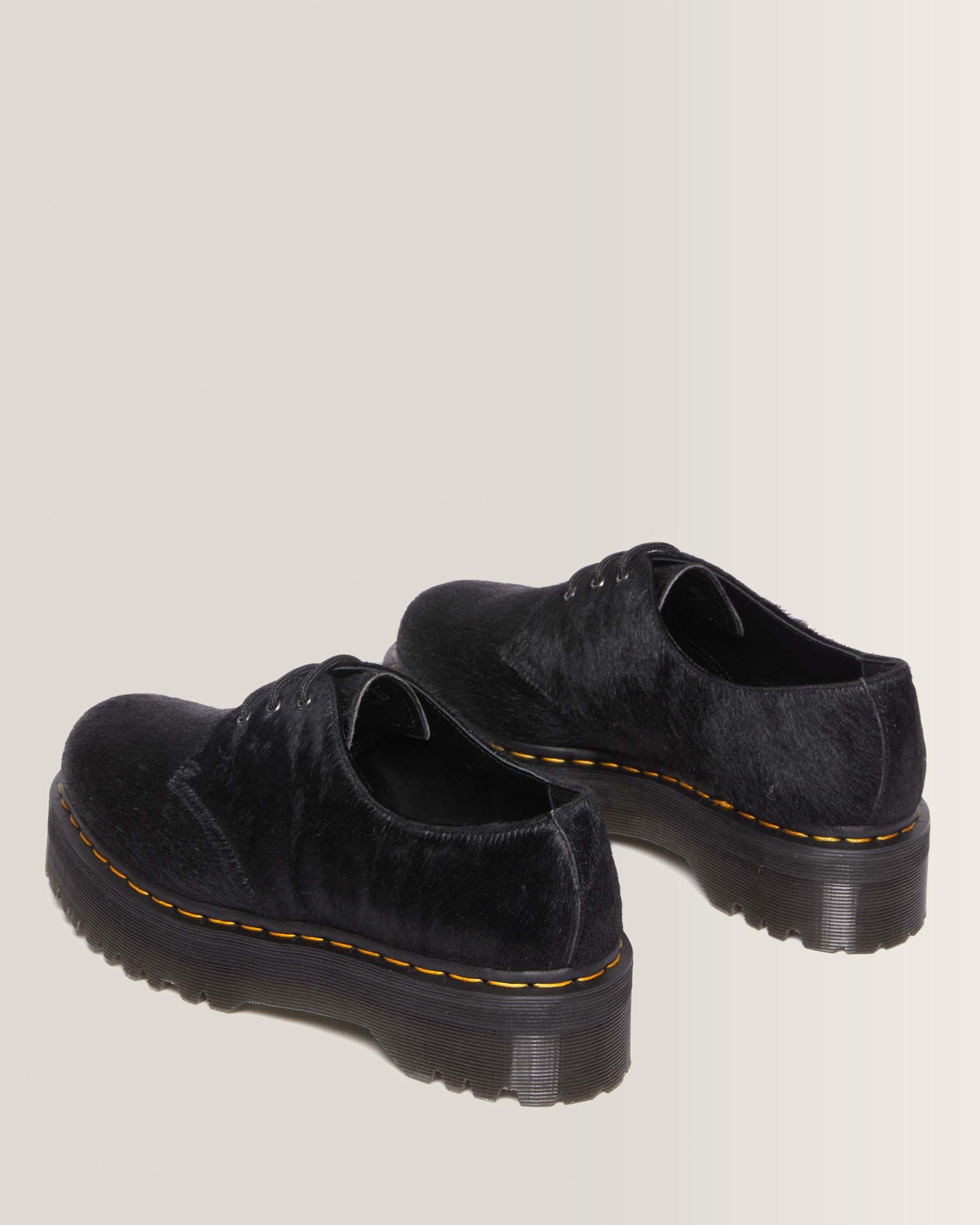 1461 Quad Hair-On Platform Schoenen