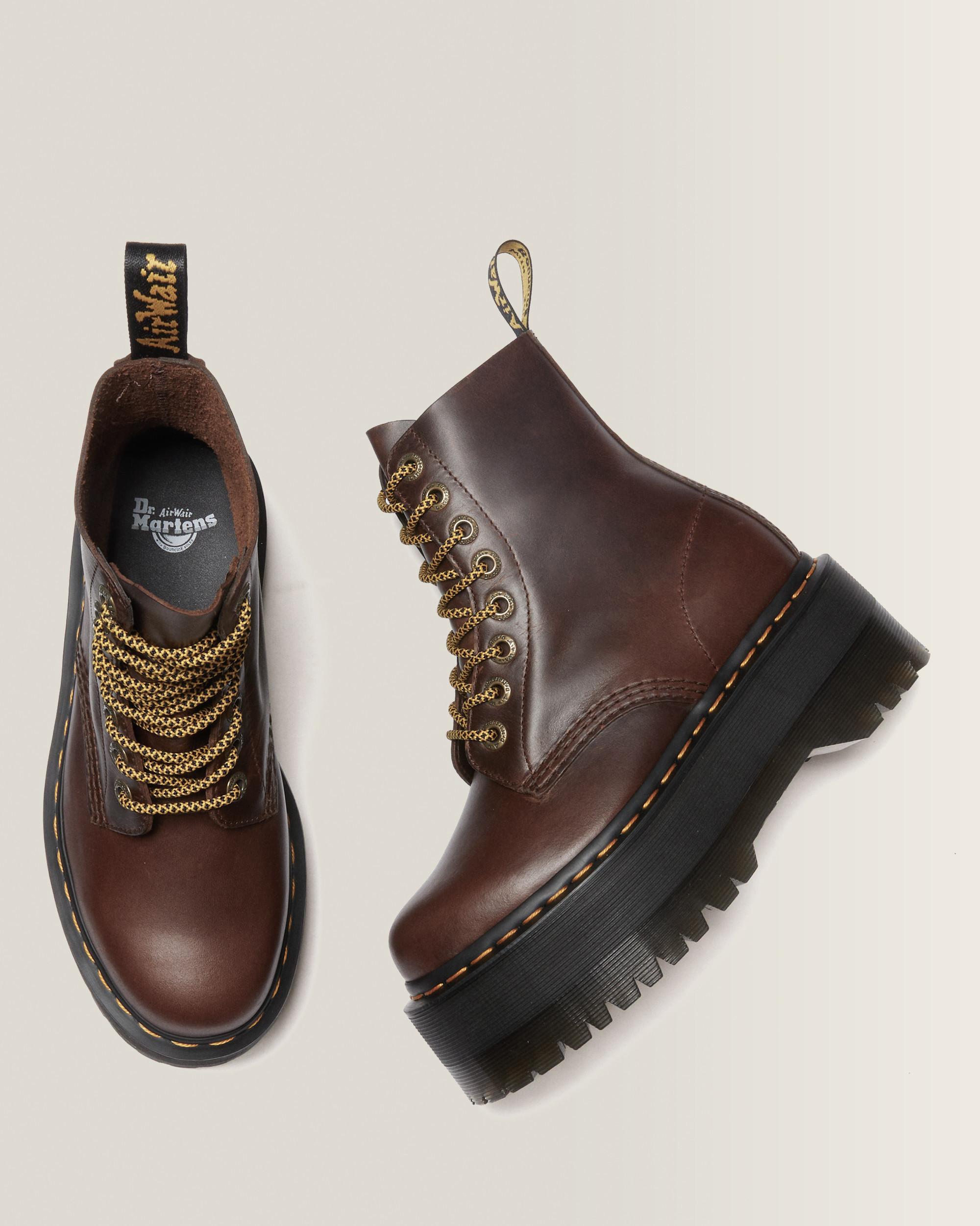 1460 Pascal Max Leather Platform Boots