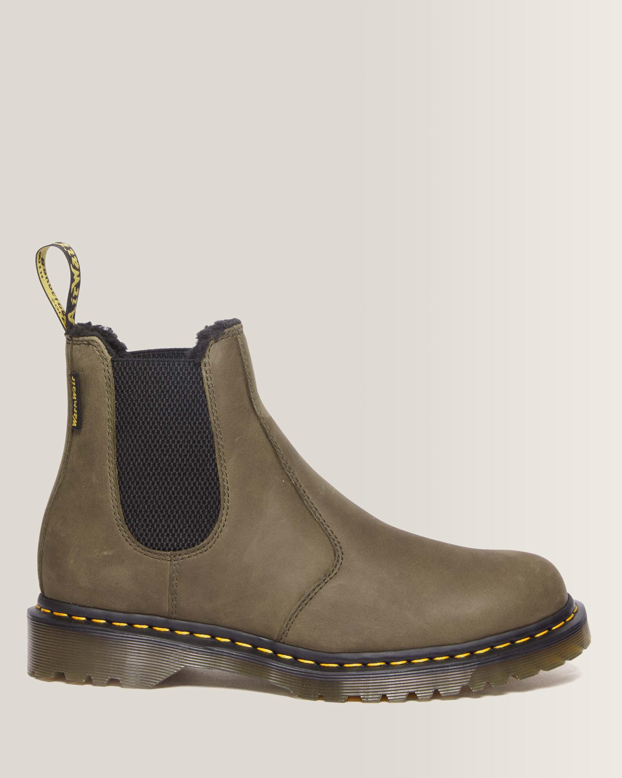 2976 Fleece Lined Leather Chelsea Boots