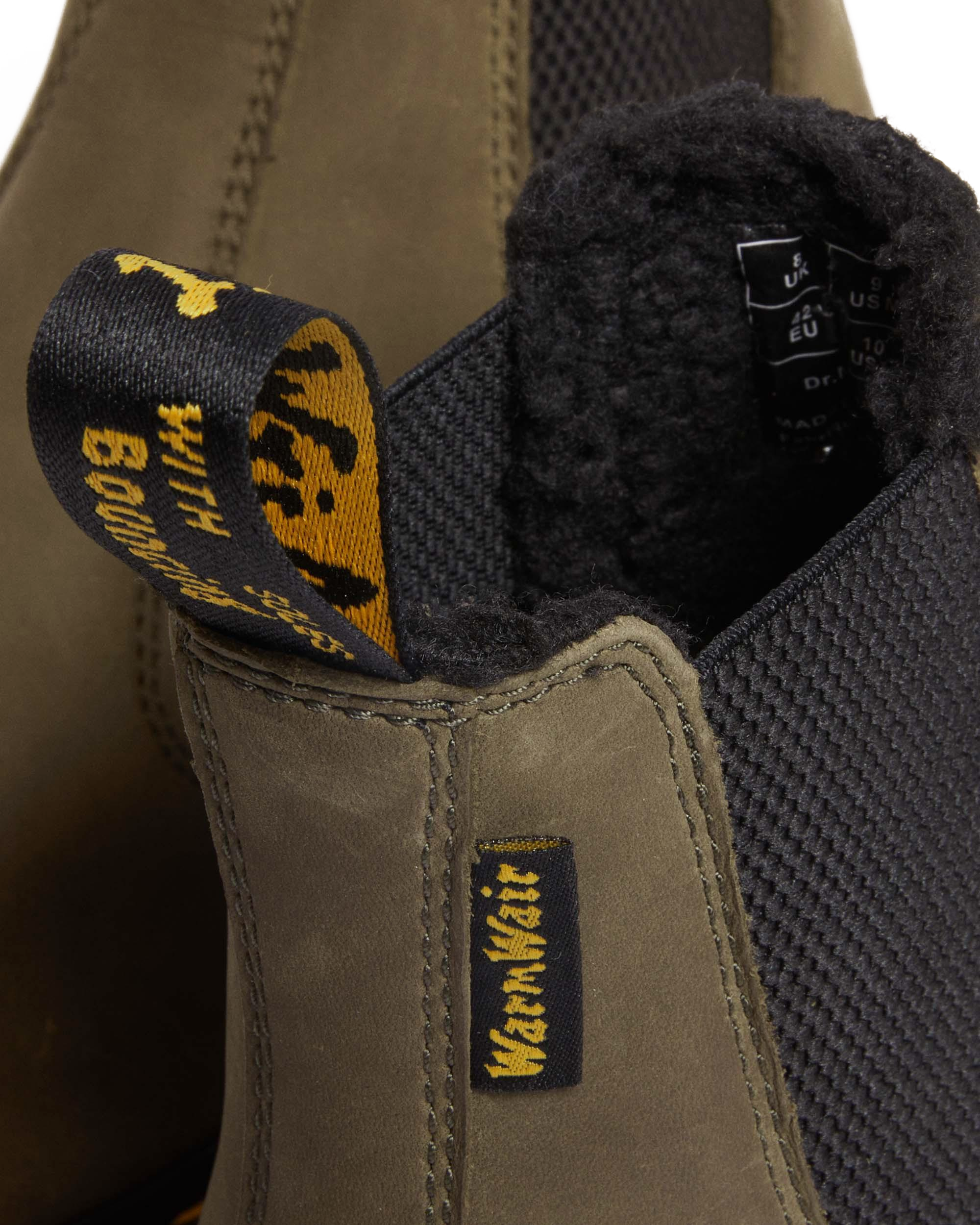 2976 Fleece Lined Leather Chelsea Boots